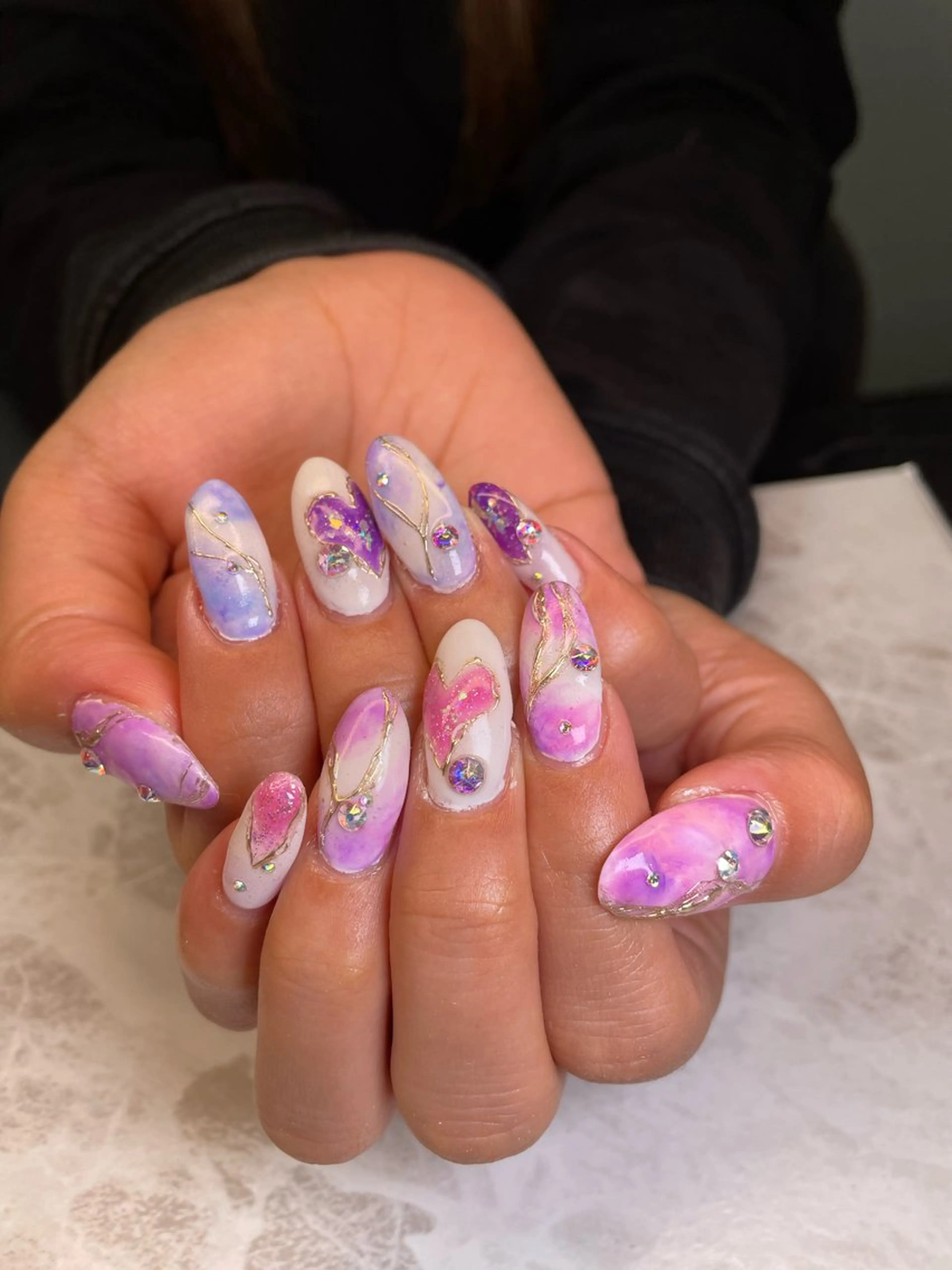 ネイル ハンドネイル YOUTH nails waxing所属・YOUTH natsumiのネイルデザイン