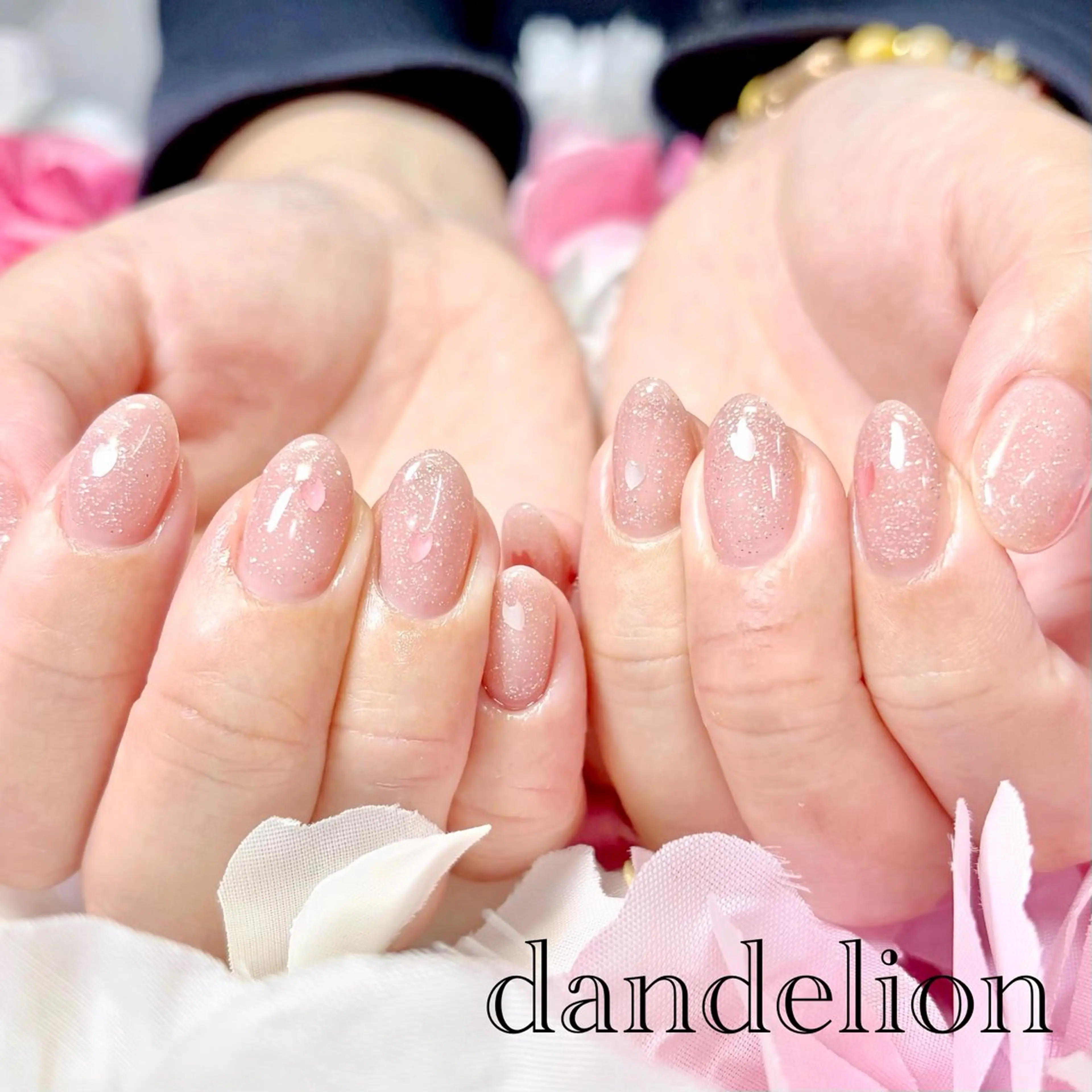 ネイル ハンドネイル ハンドケア dandelion ダンデライオンのネイルデザイン