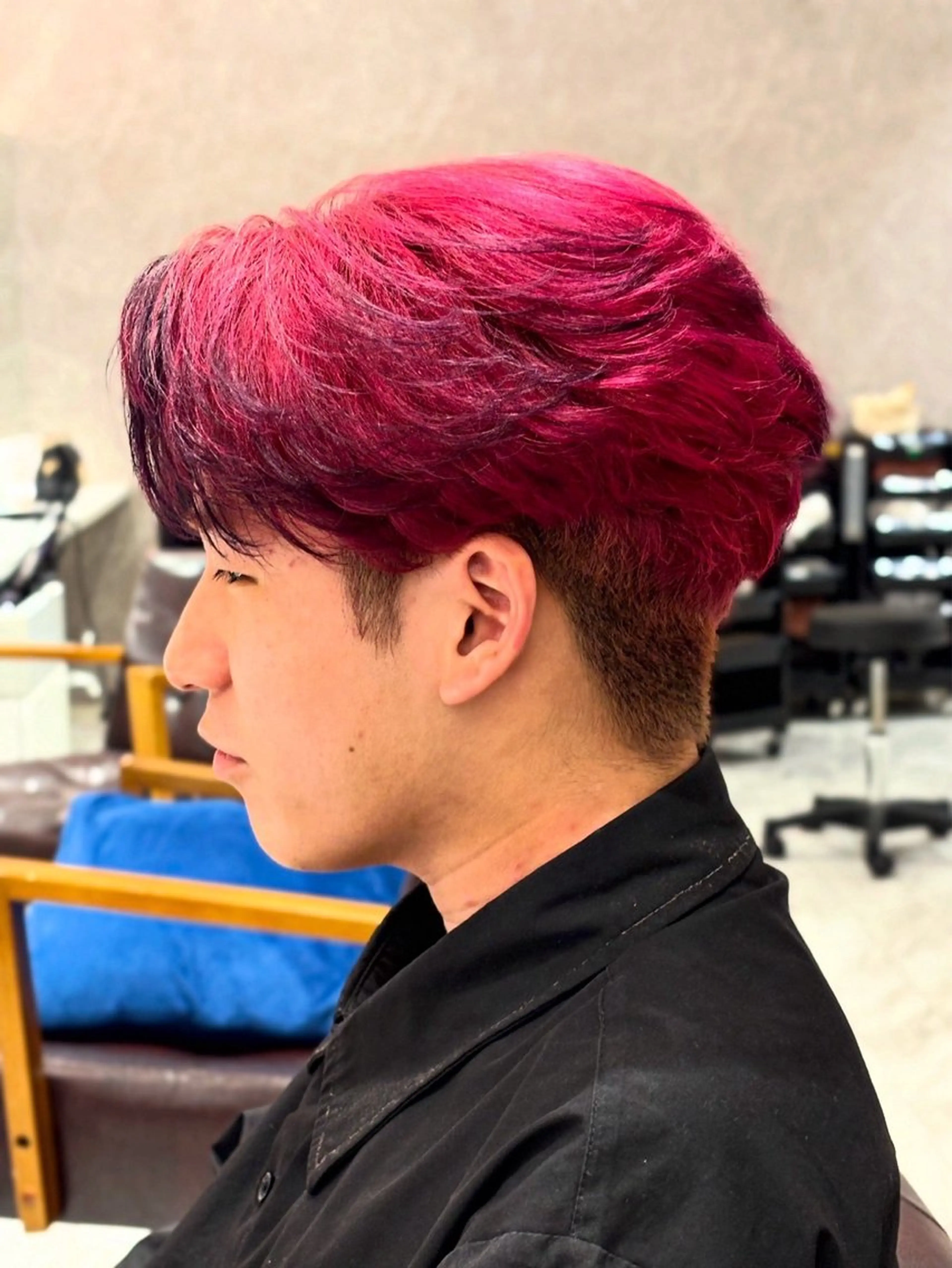 ミニモ限定価格‼️‼️ メンズブリーチカラーモデル👦⭐️の写真