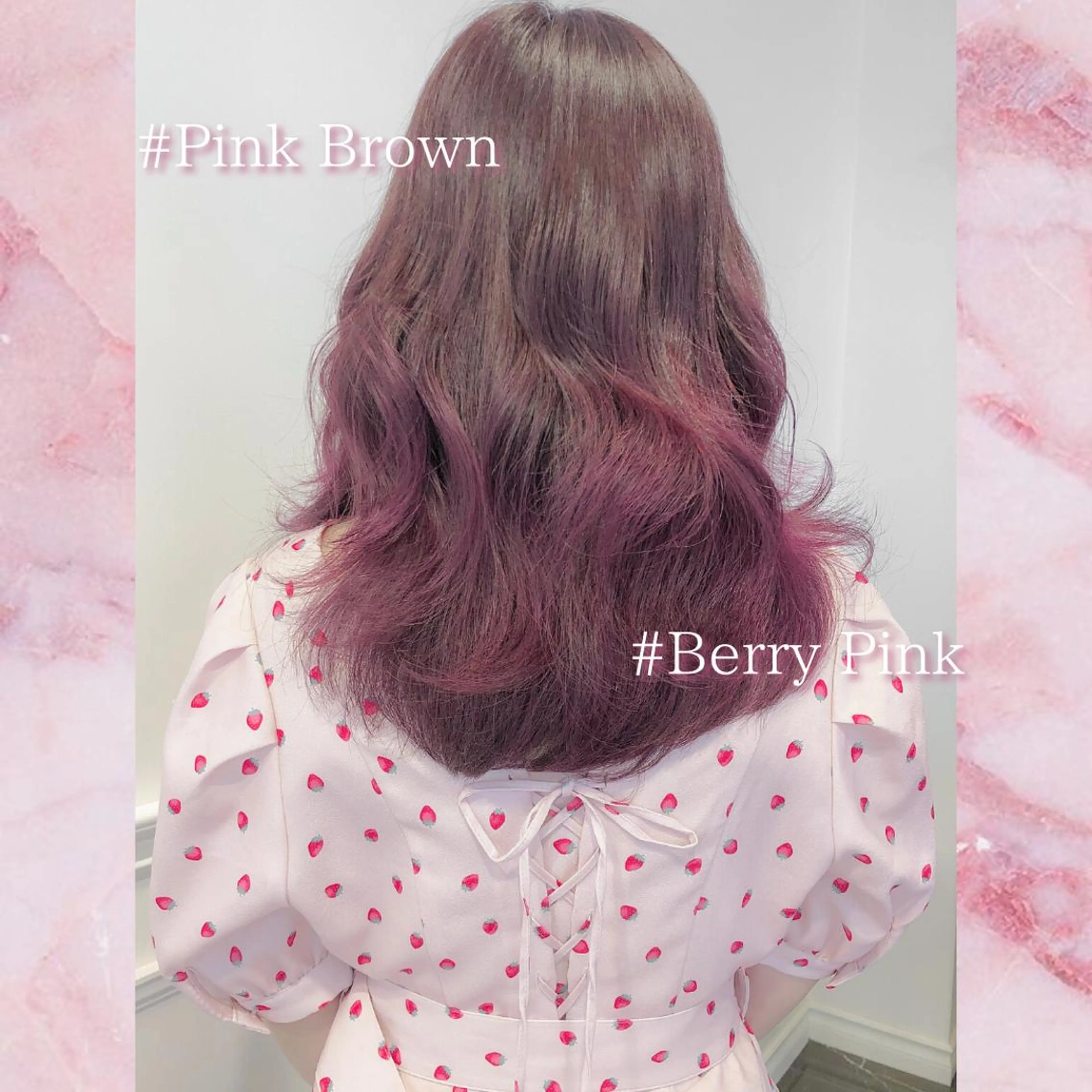 セミロング カラー LOTTA CUCCI所属・miyu /トレンド カラー×艶髪のヘアスタイル