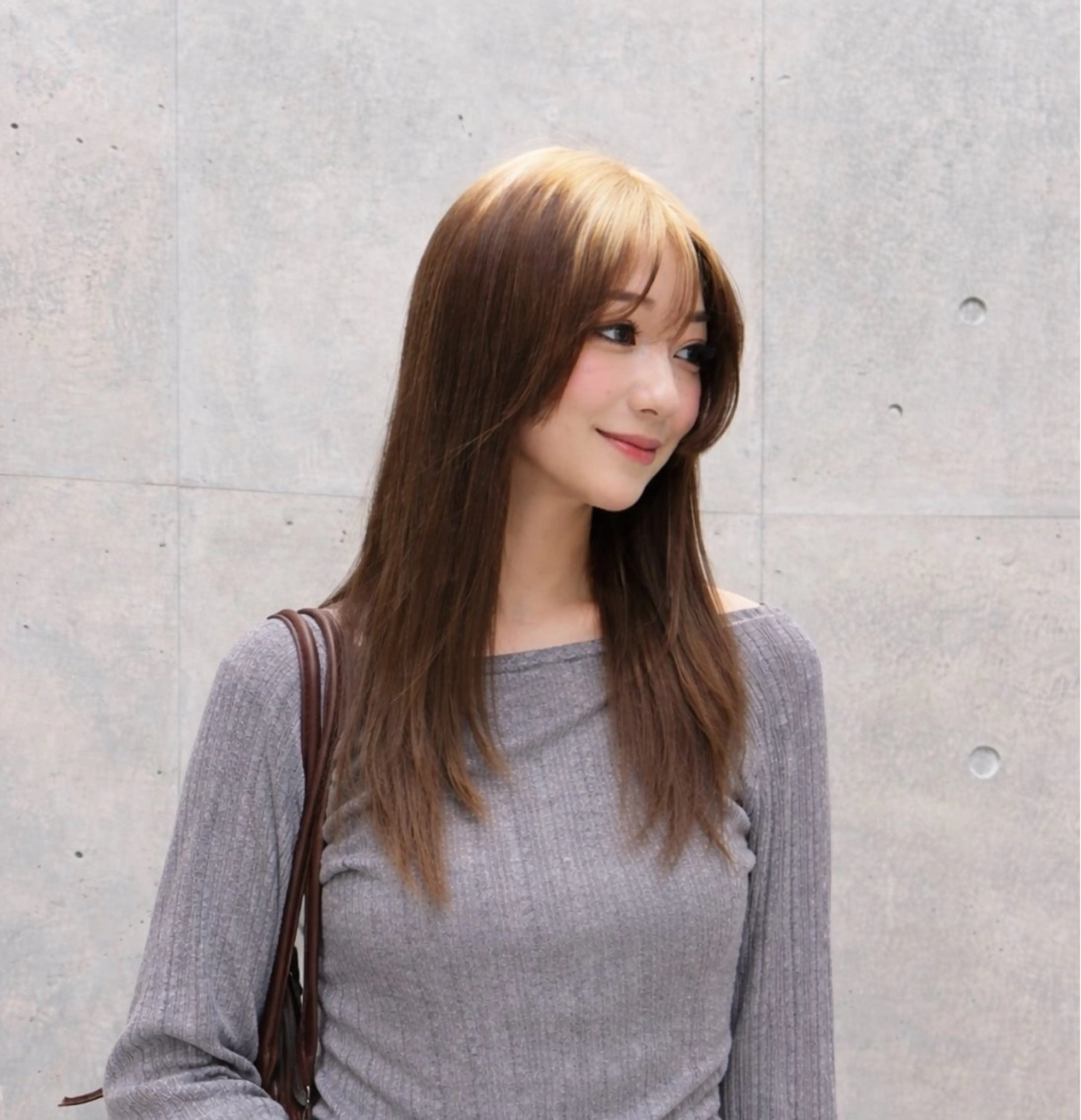 ロング カラー ヘアカラー カット/縮毛矯正/ 鈴木敏文🍃のヘアスタイル