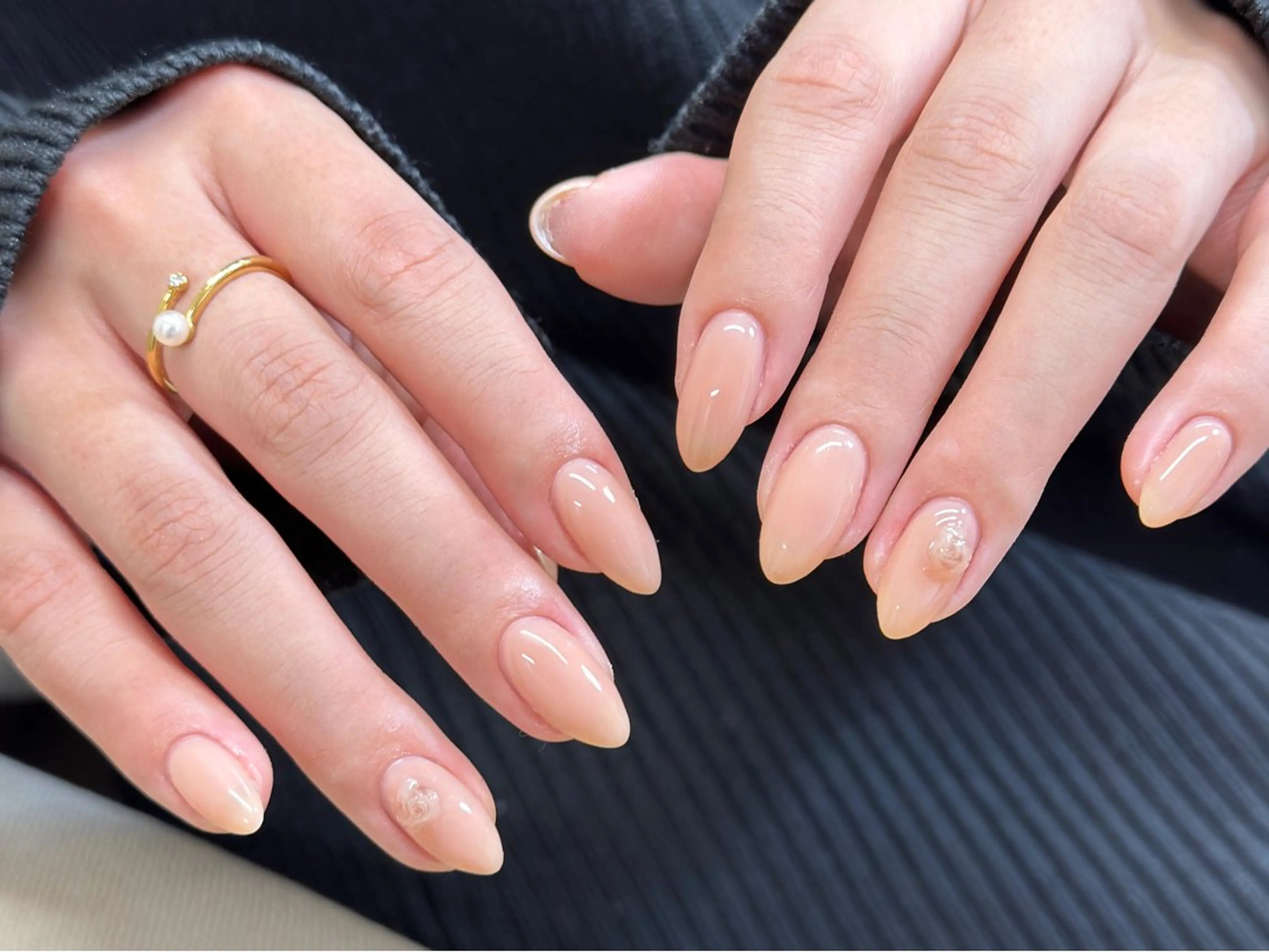 ネイル ワンカラーネイル MY Nail所属・中村 ユメのネイルデザイン