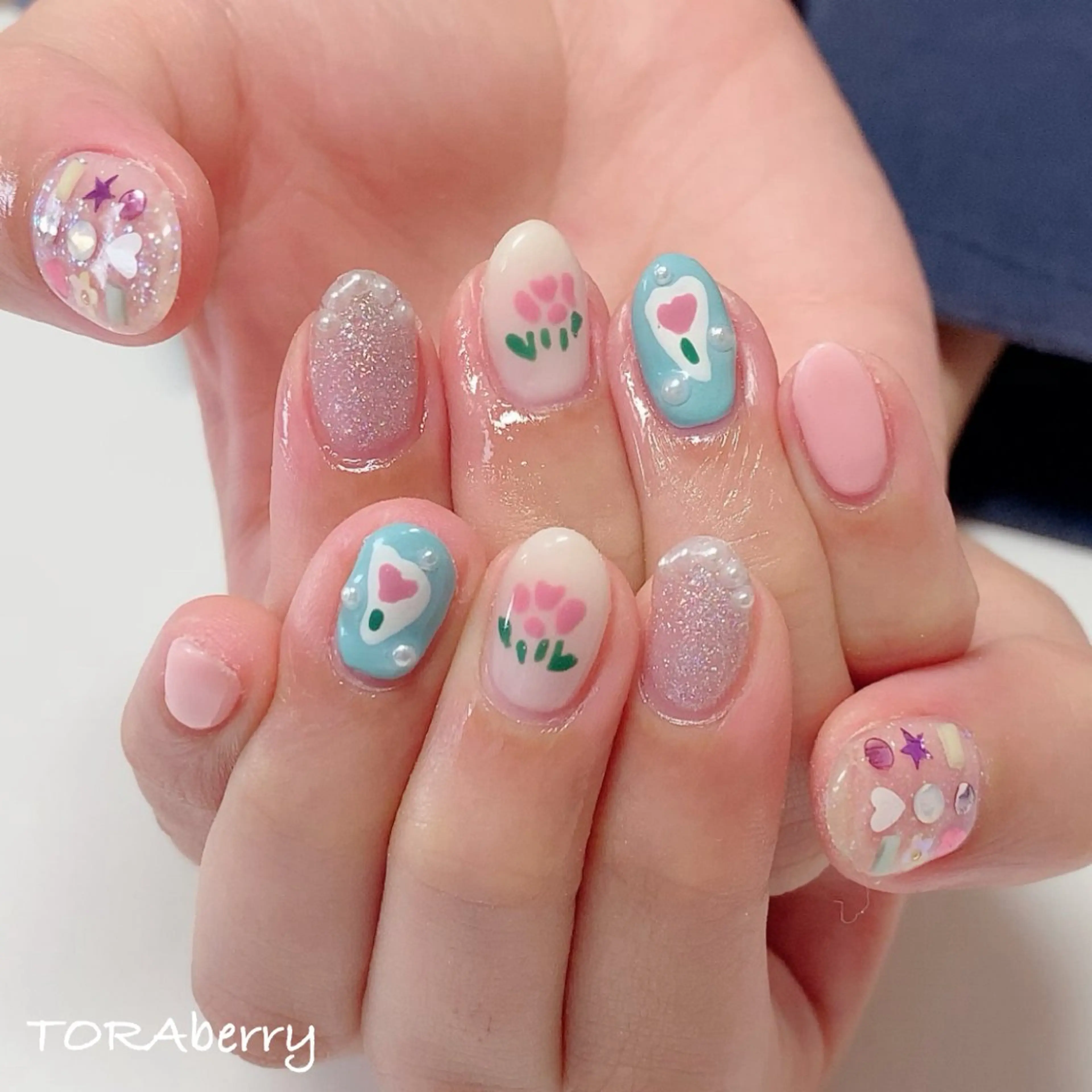 ネイル ハンドネイル ネイリスト なつみのネイルデザイン