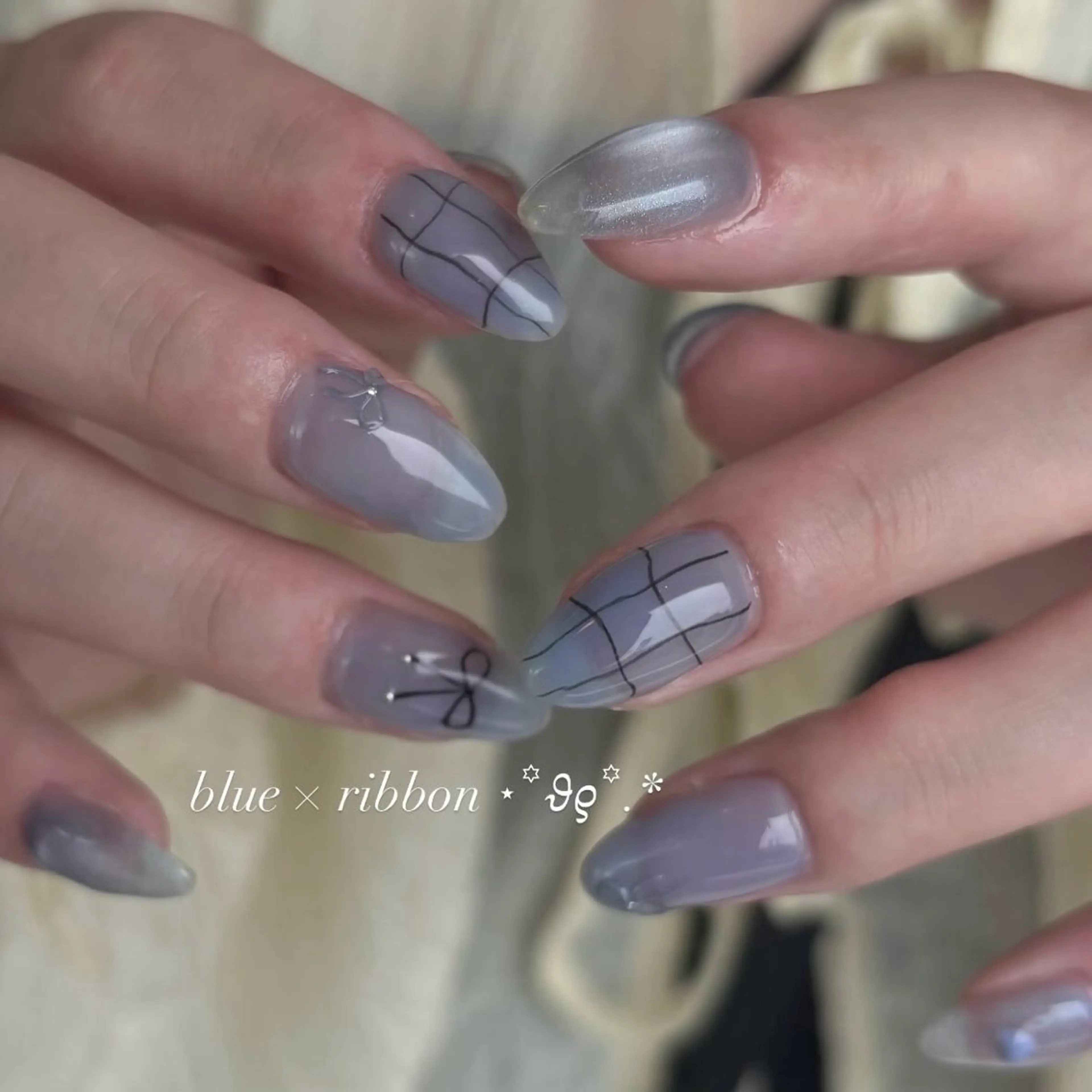 ネイル ハンドネイル 🍓リスブラン MELのネイルデザイン