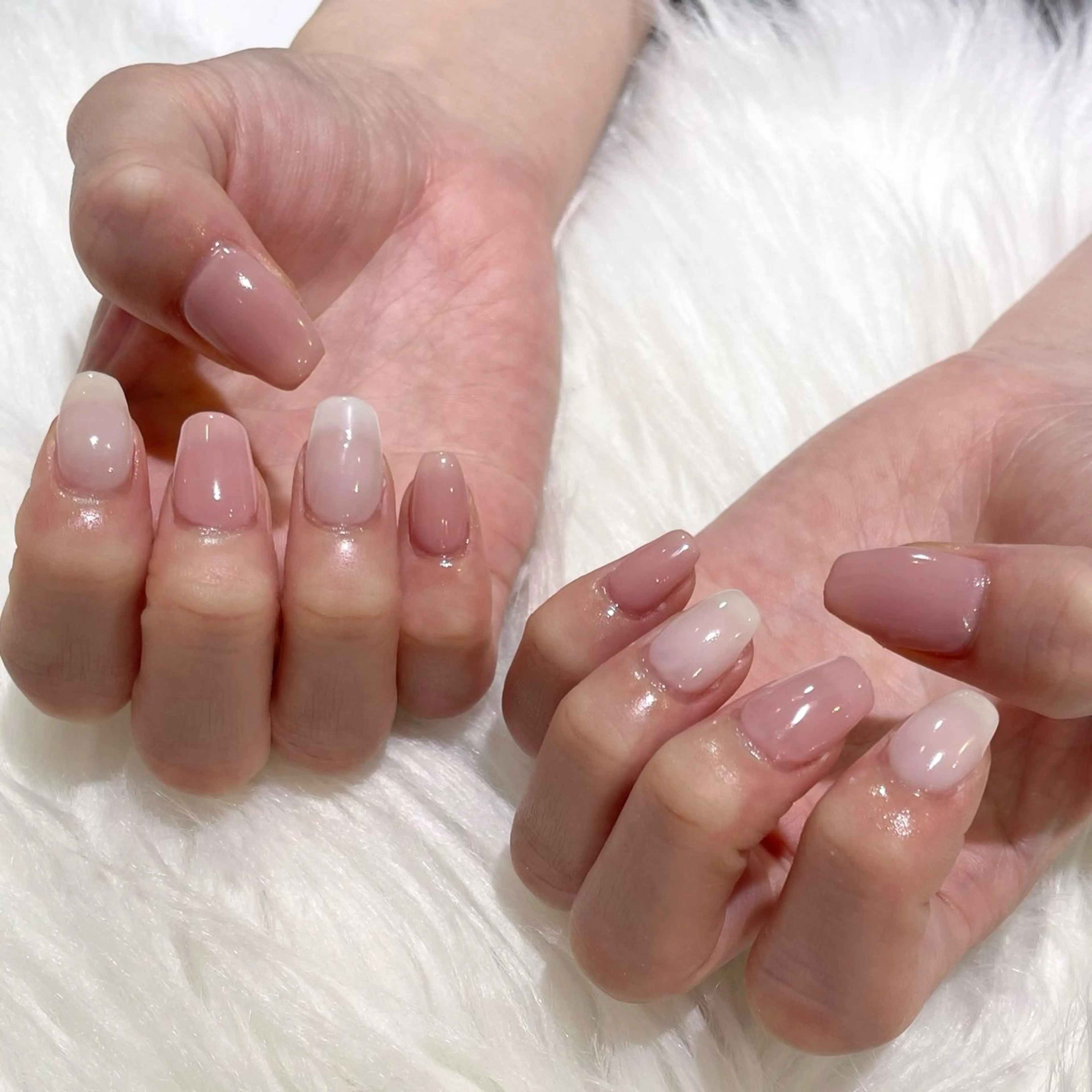 ネイル ワンカラーネイル ハンドネイル jujur HARUKA🌸のネイルデザイン