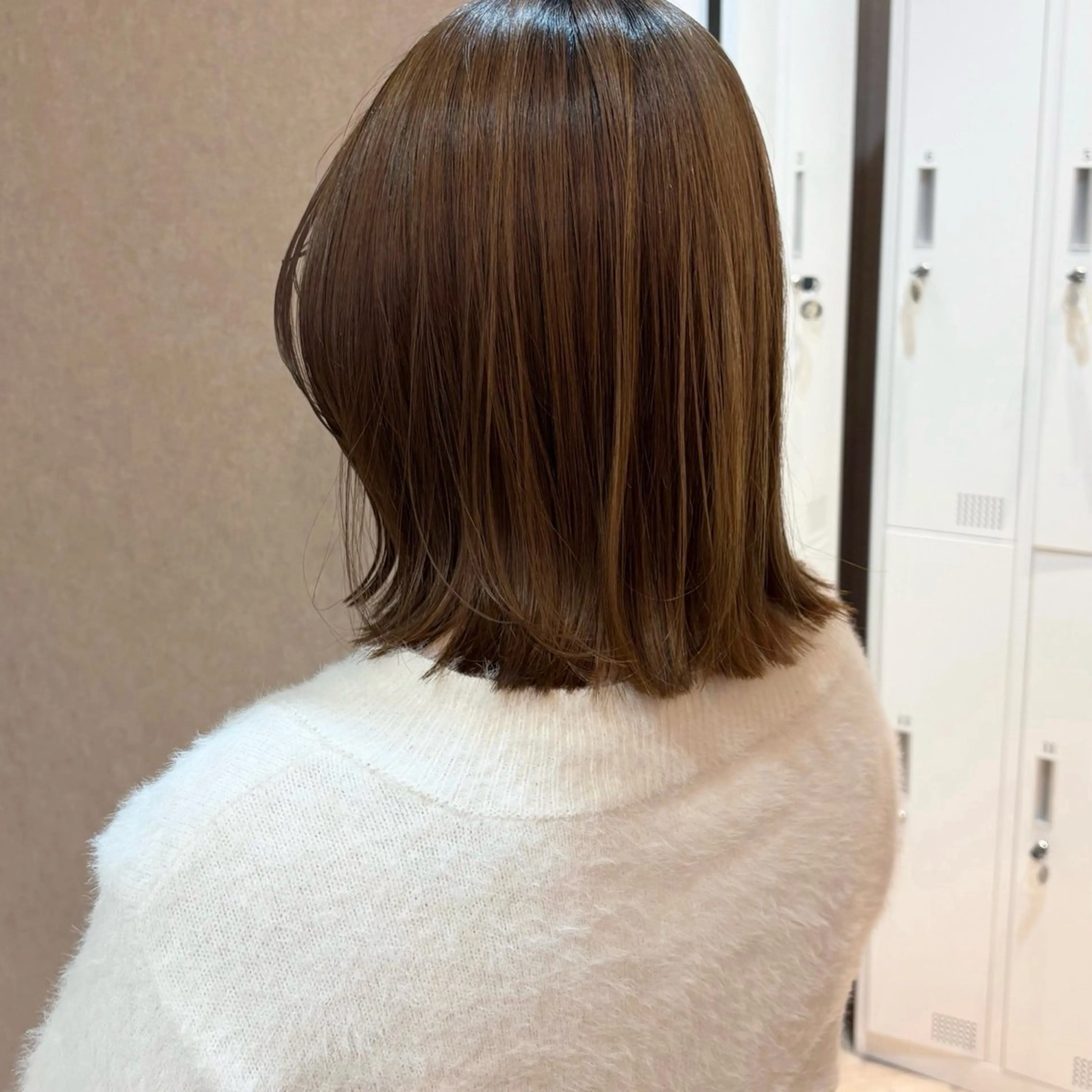 ショート 似合わせ/ベージュ /レイヤー/りほ🤍のヘアスタイル