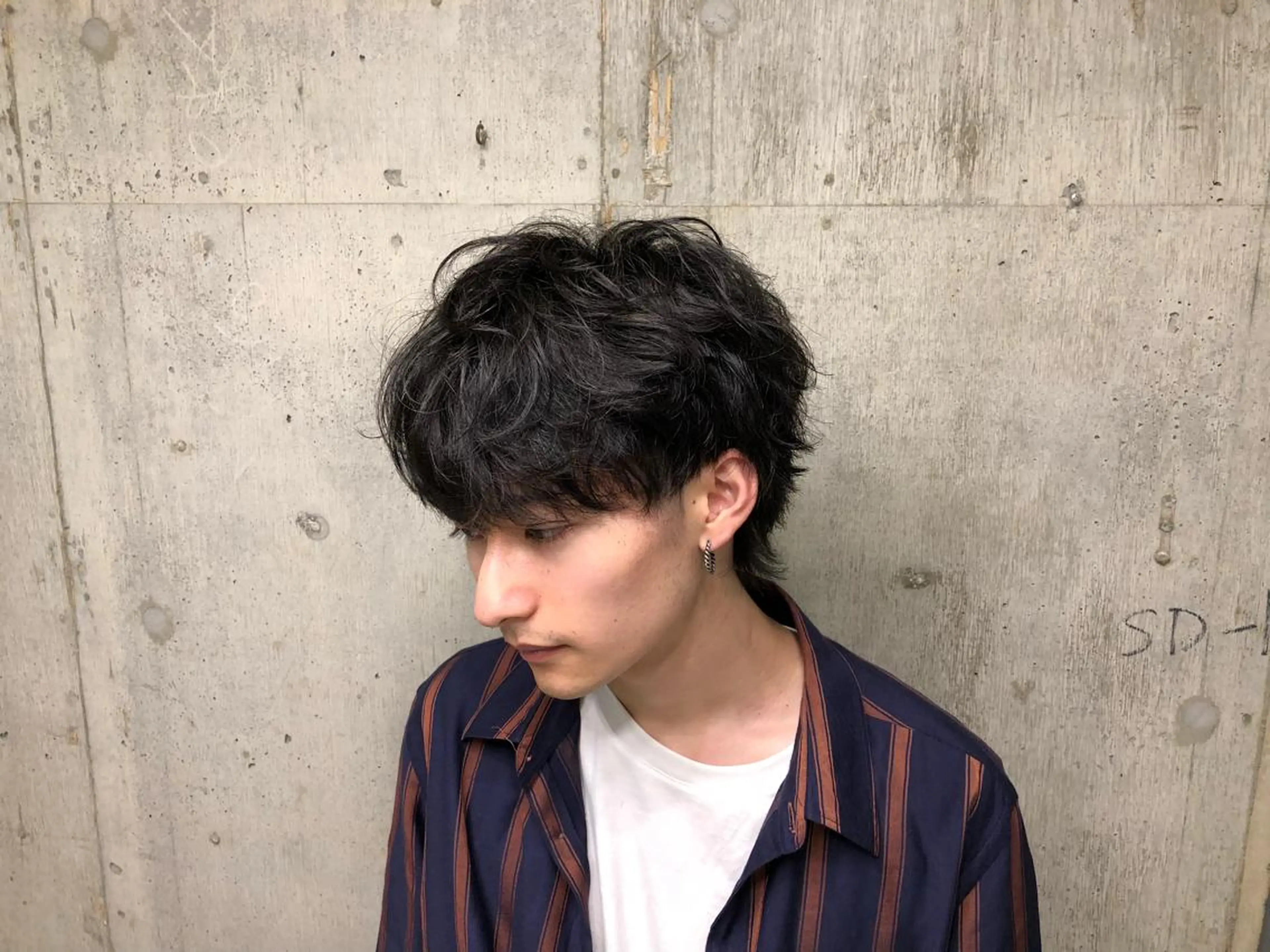 メンズ マッシュウルフ マッシュ メンズウルフカット ウルフカット カット STRINGS 下北沢所属・【メンズ特化】 金子諒磨のヘアスタイル