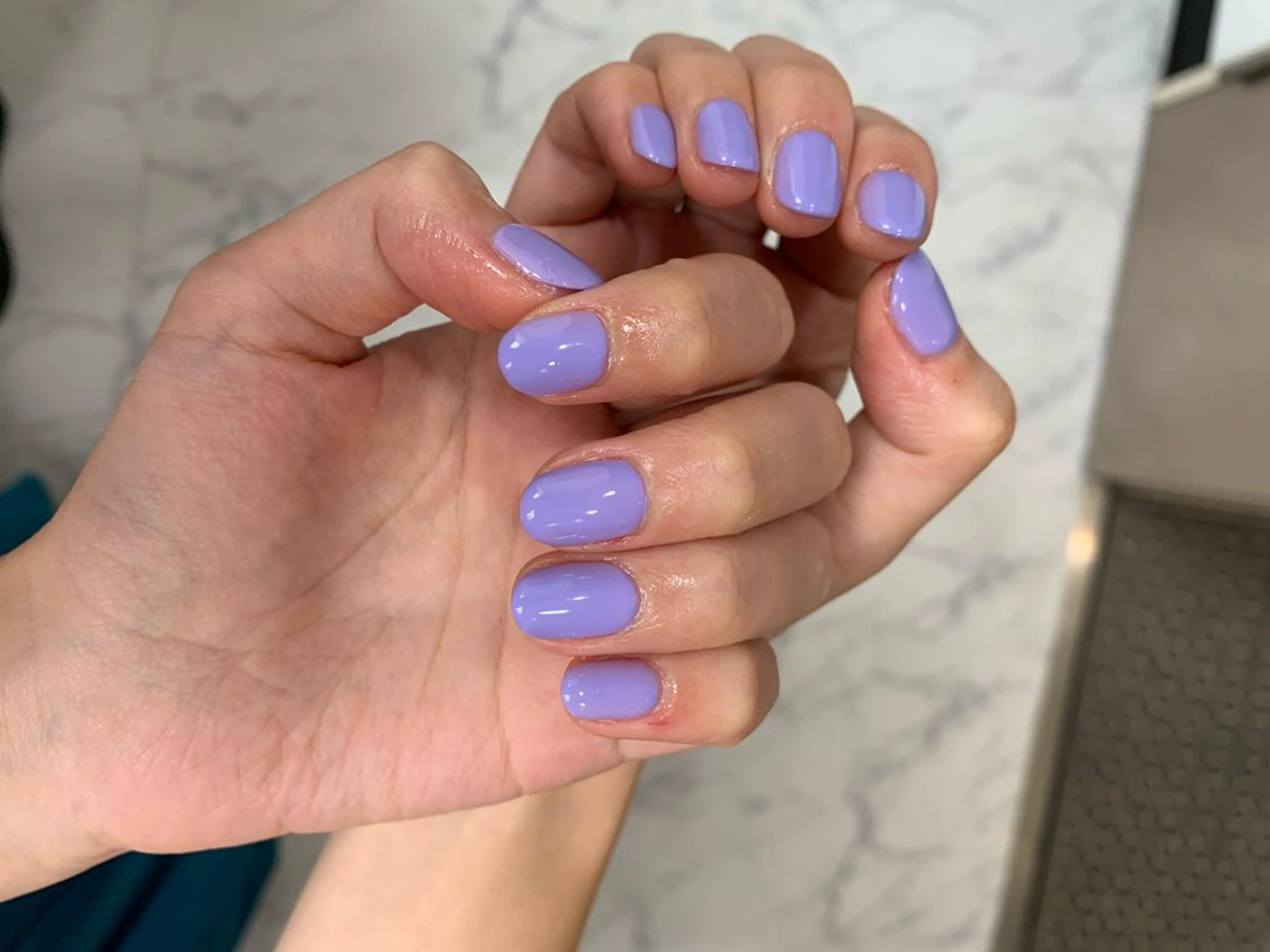 ネイル ワンカラーネイル 松川 めぐみのネイルデザイン