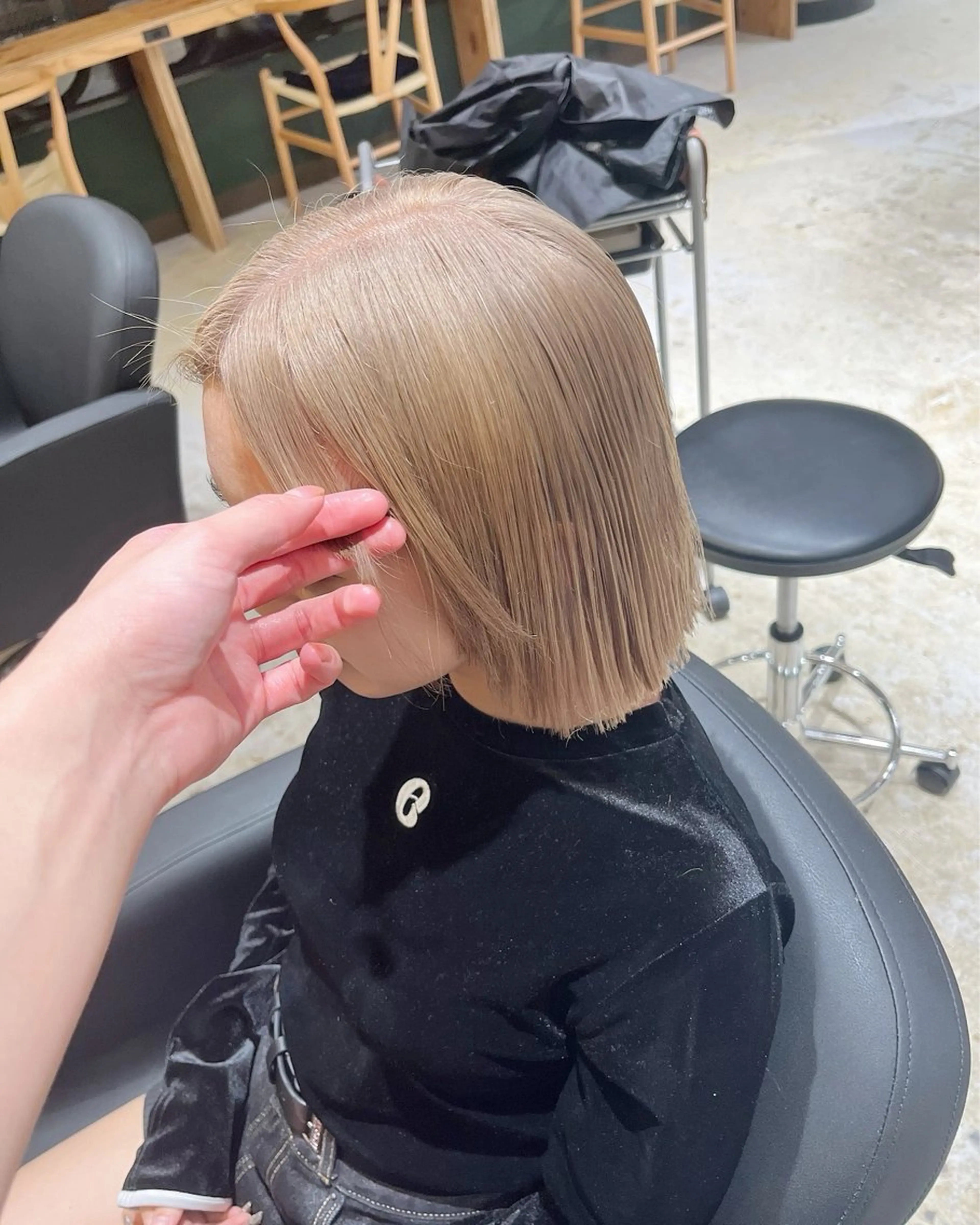 ミディアム カット ヘアカラー トリートメント 🏅EIGHT難波/ 【店長】タモツのヘアスタイル