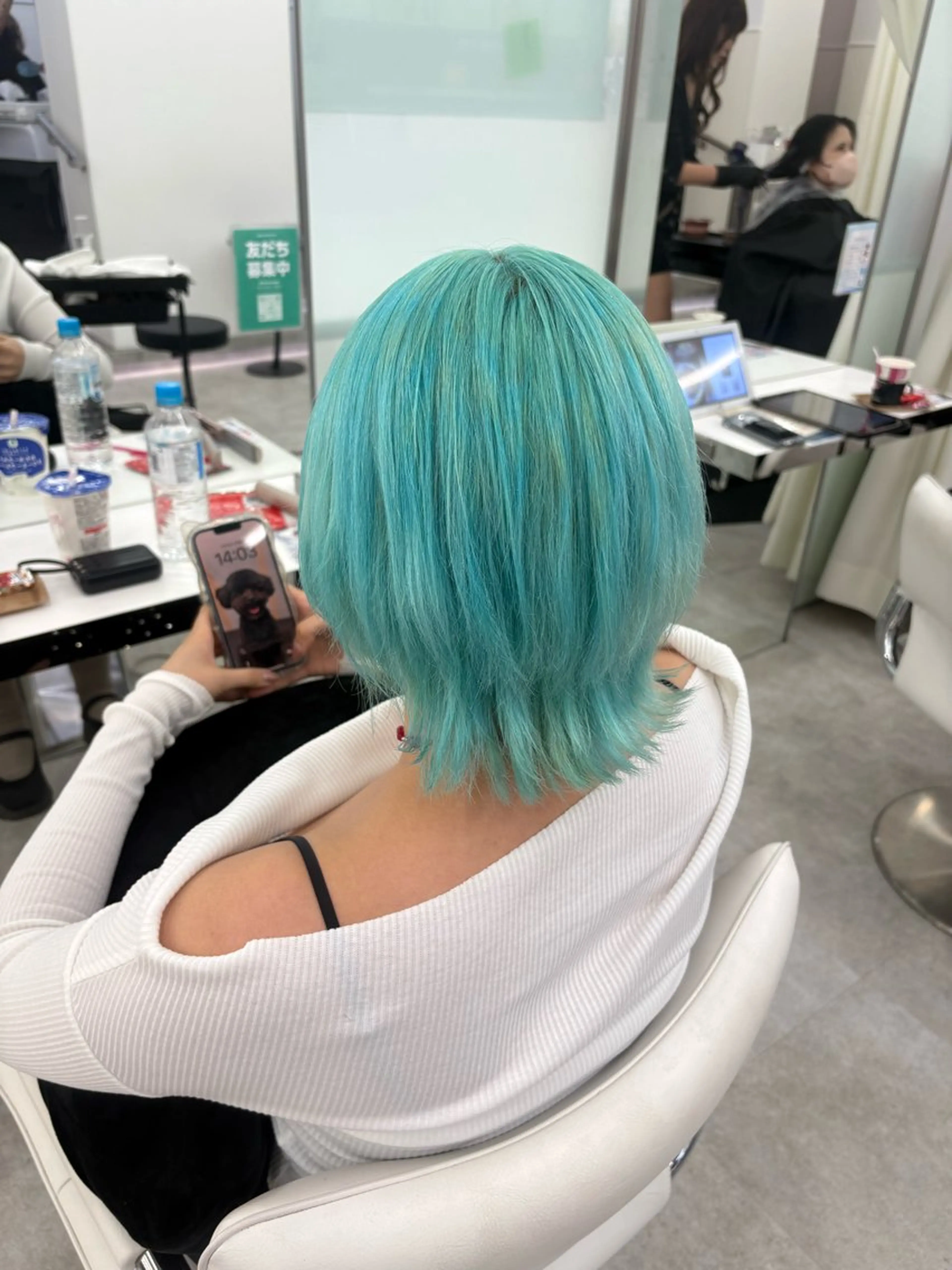 ショート カラー ヘアカラー ハイトーン/エクステ /りこぴん🎀のヘアスタイル