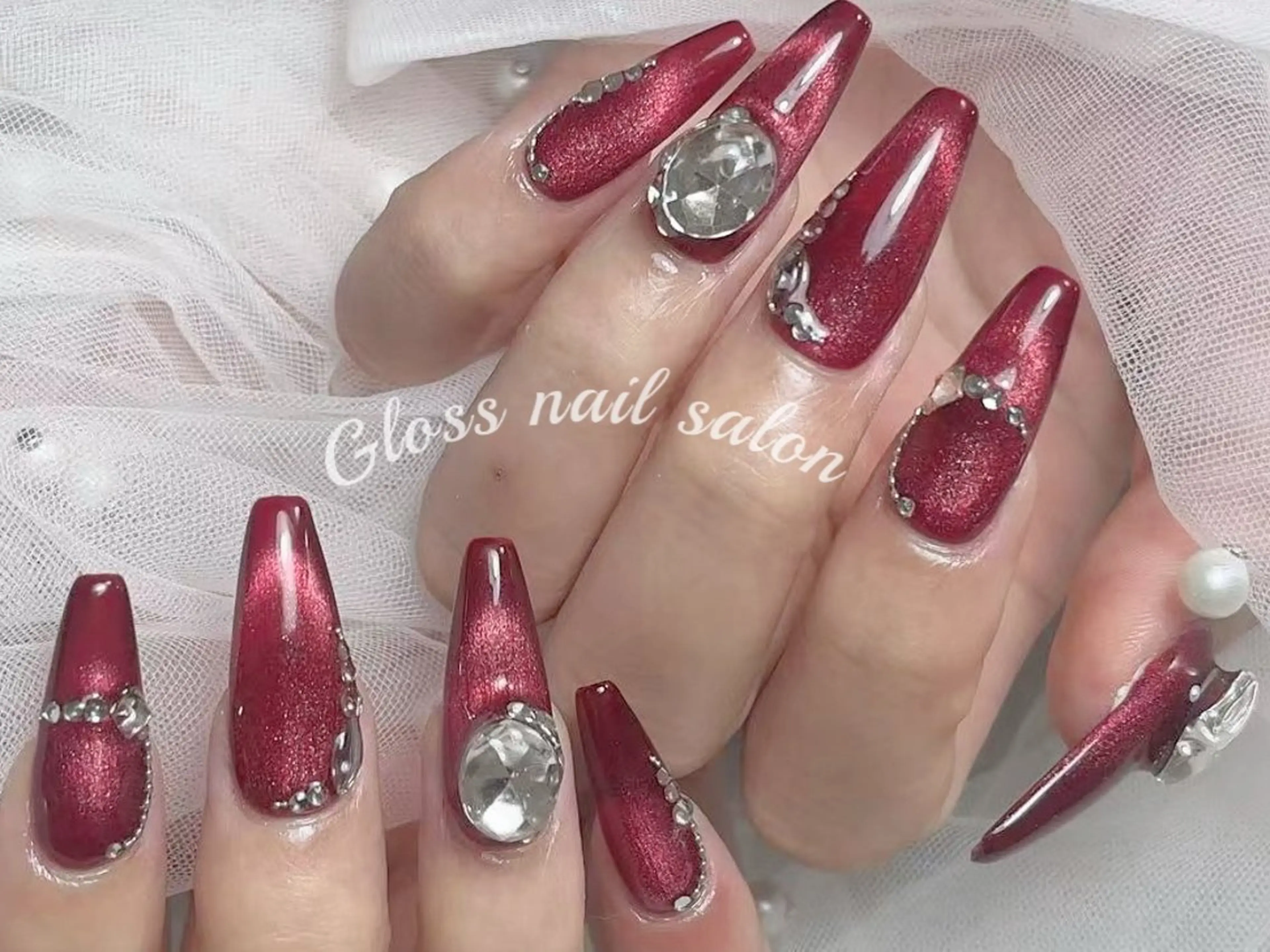 ネイル Gloss nail ジェル&長さだし専門のネイルデザイン