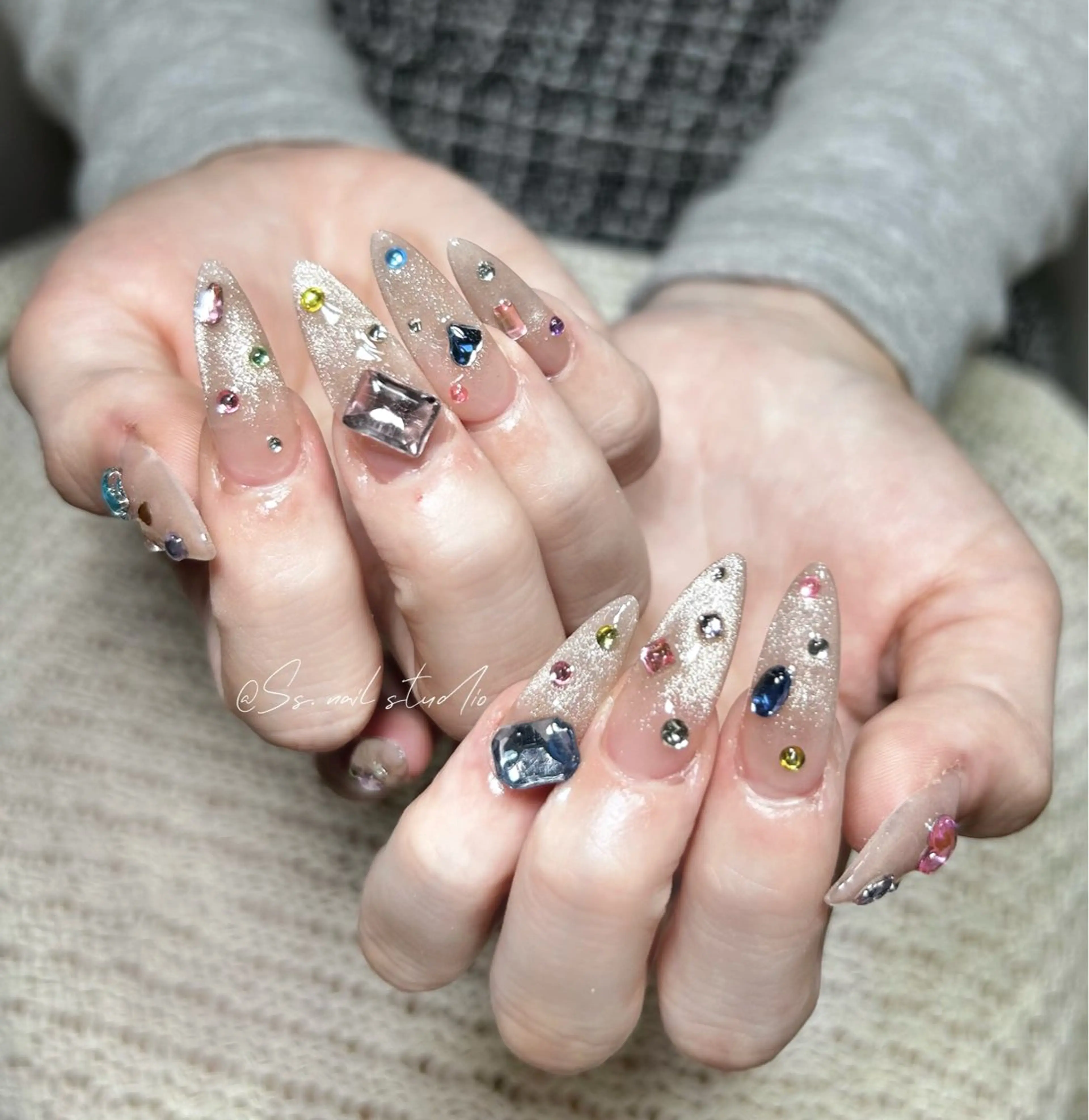 ネイル Ss.nail studio所属・Ss.nail studio🍒のネイルデザイン
