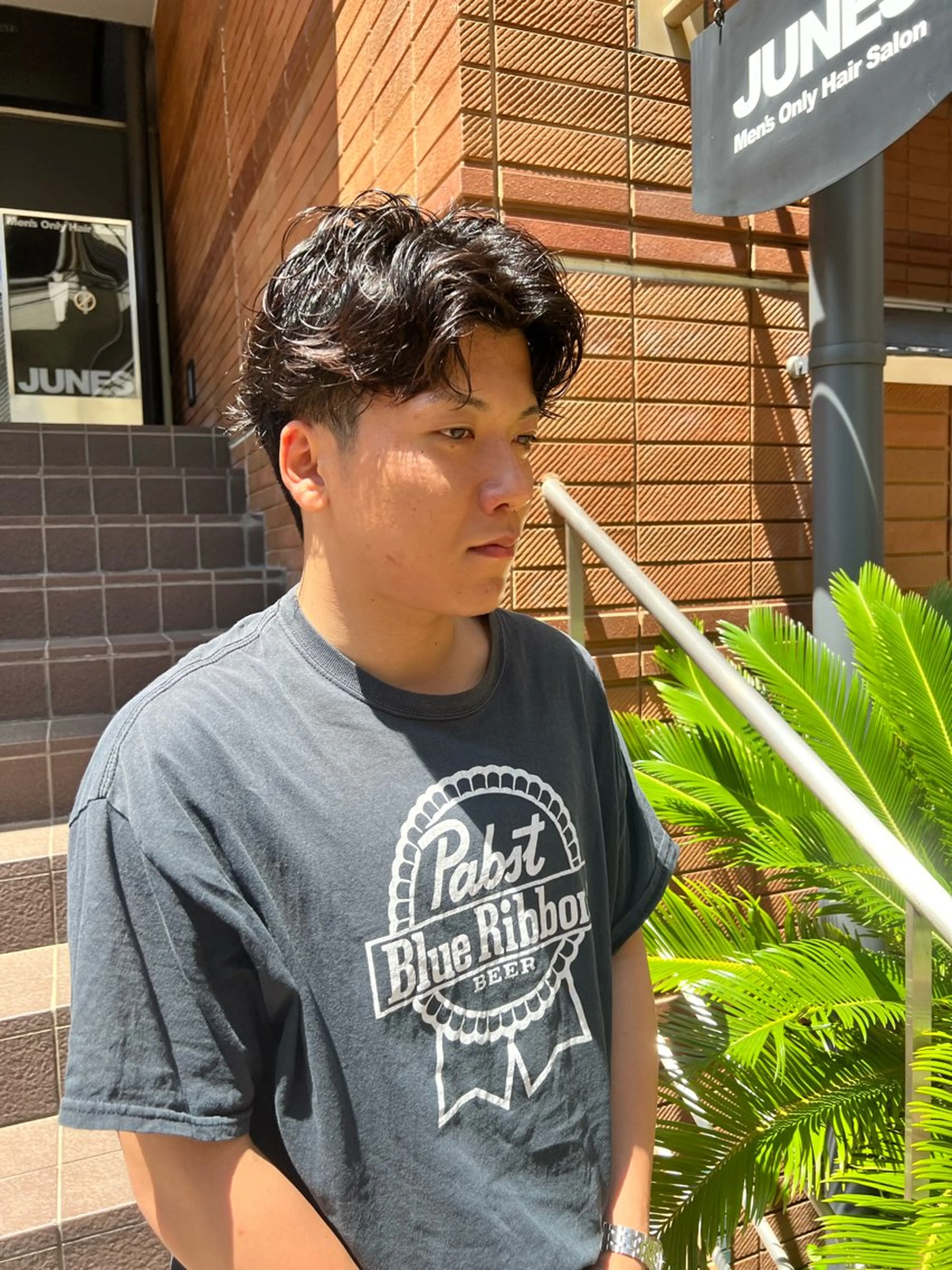 パーマ 西川 凜のヘアスタイル