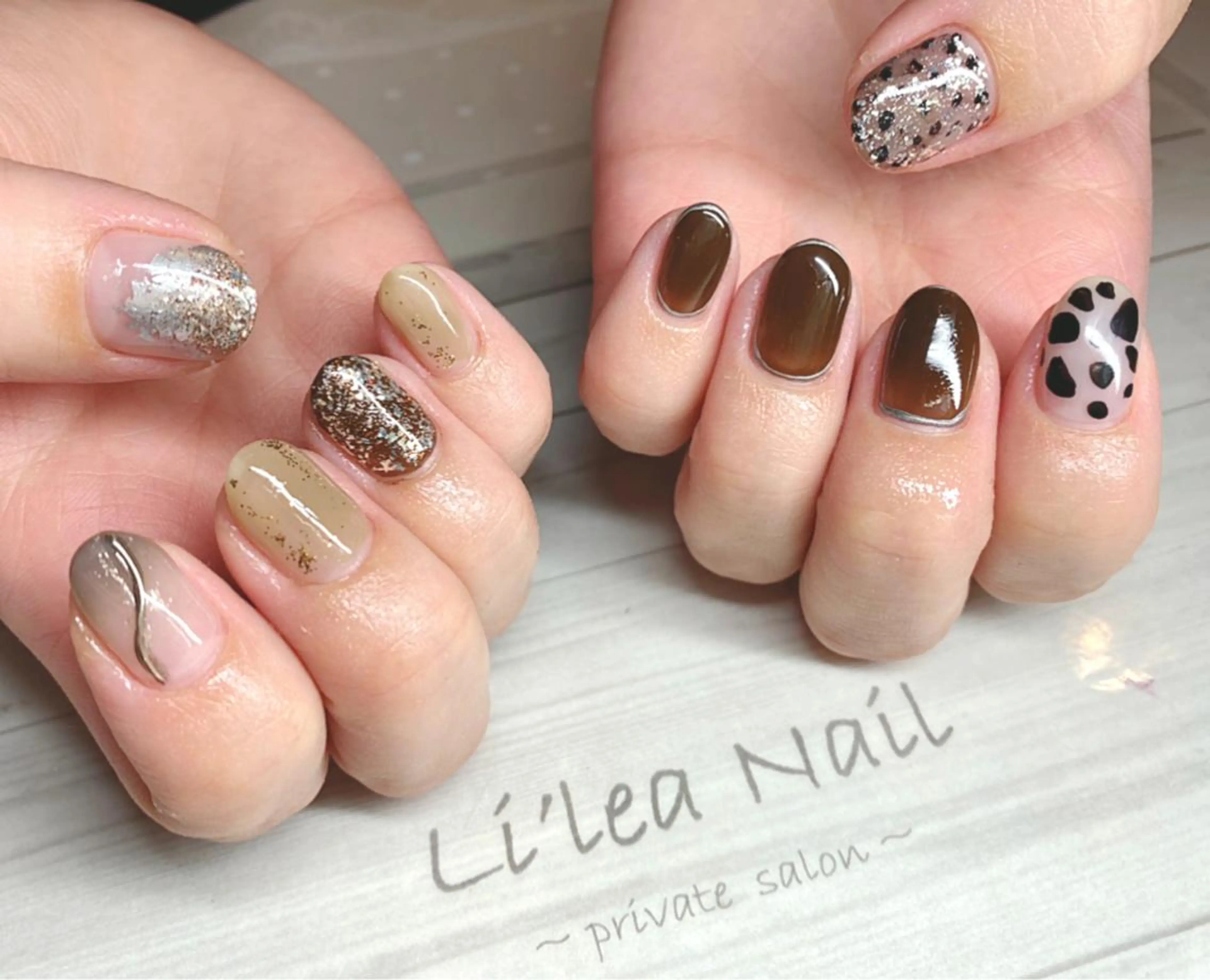 ネイル Li'leaNail AINAのネイルデザイン