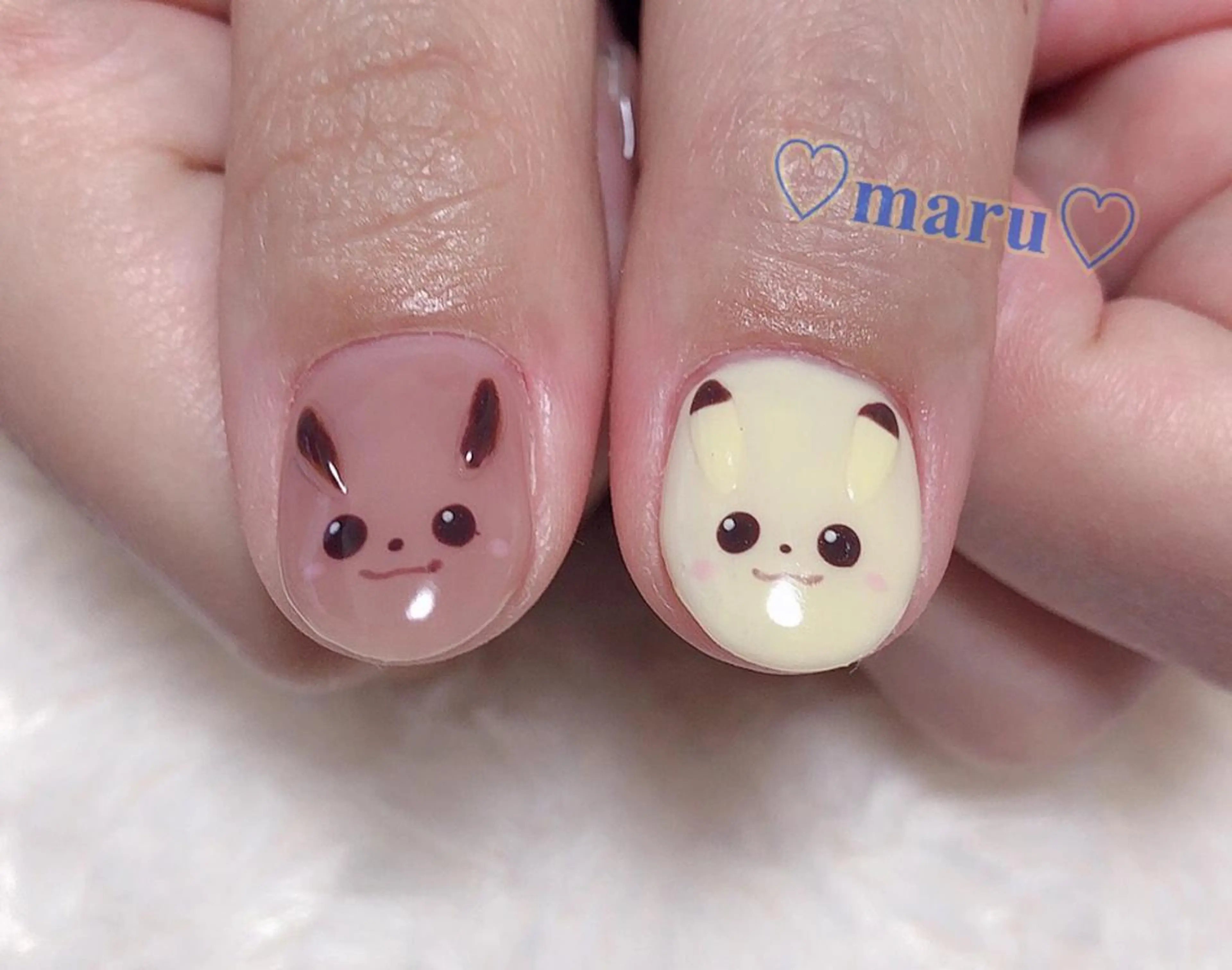 ネイル ハンドネイル フットネイル まるみ ♡のネイルデザイン