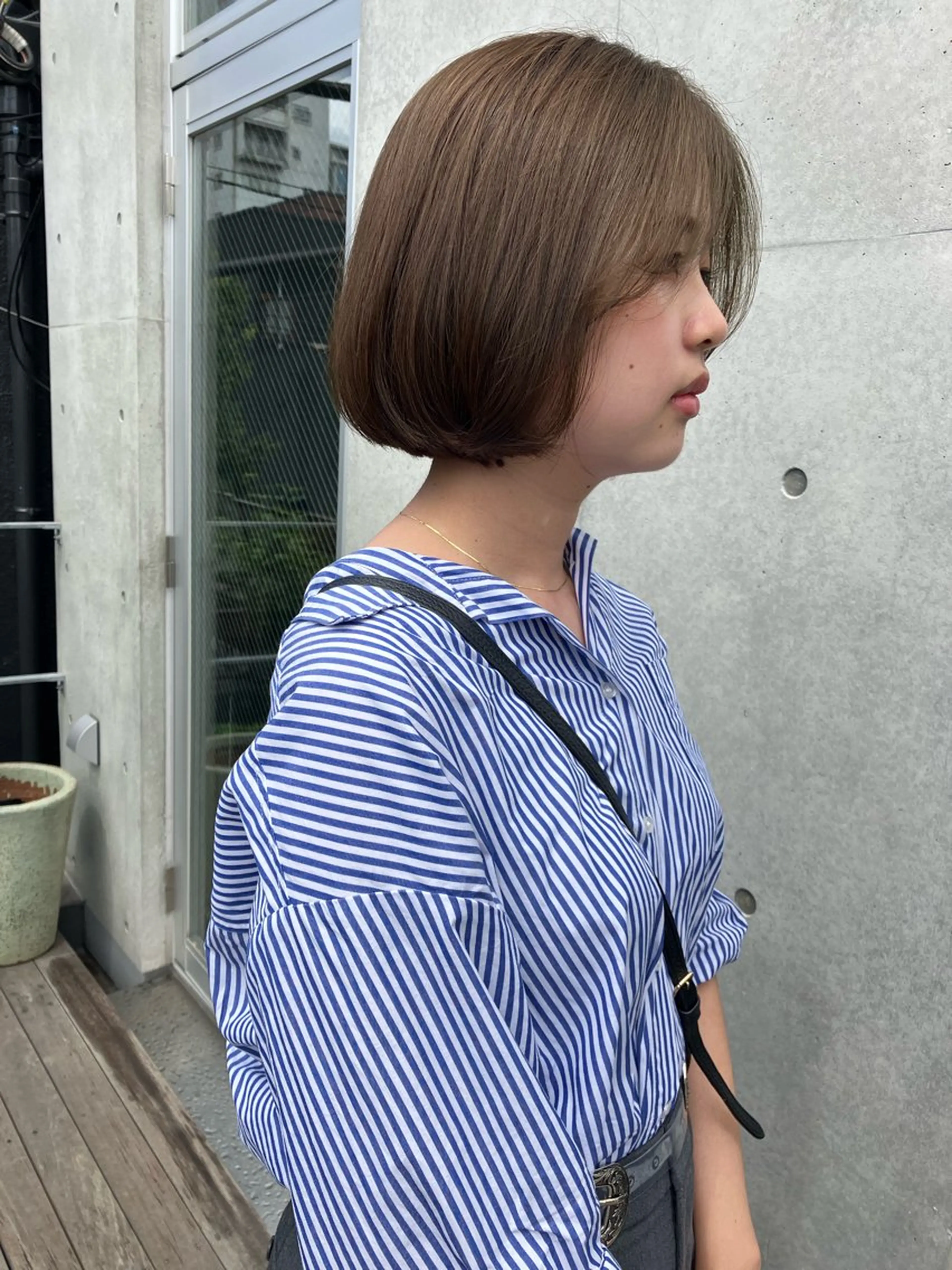 ショート 似合わせカットカラー 👩MINAのヘアスタイル