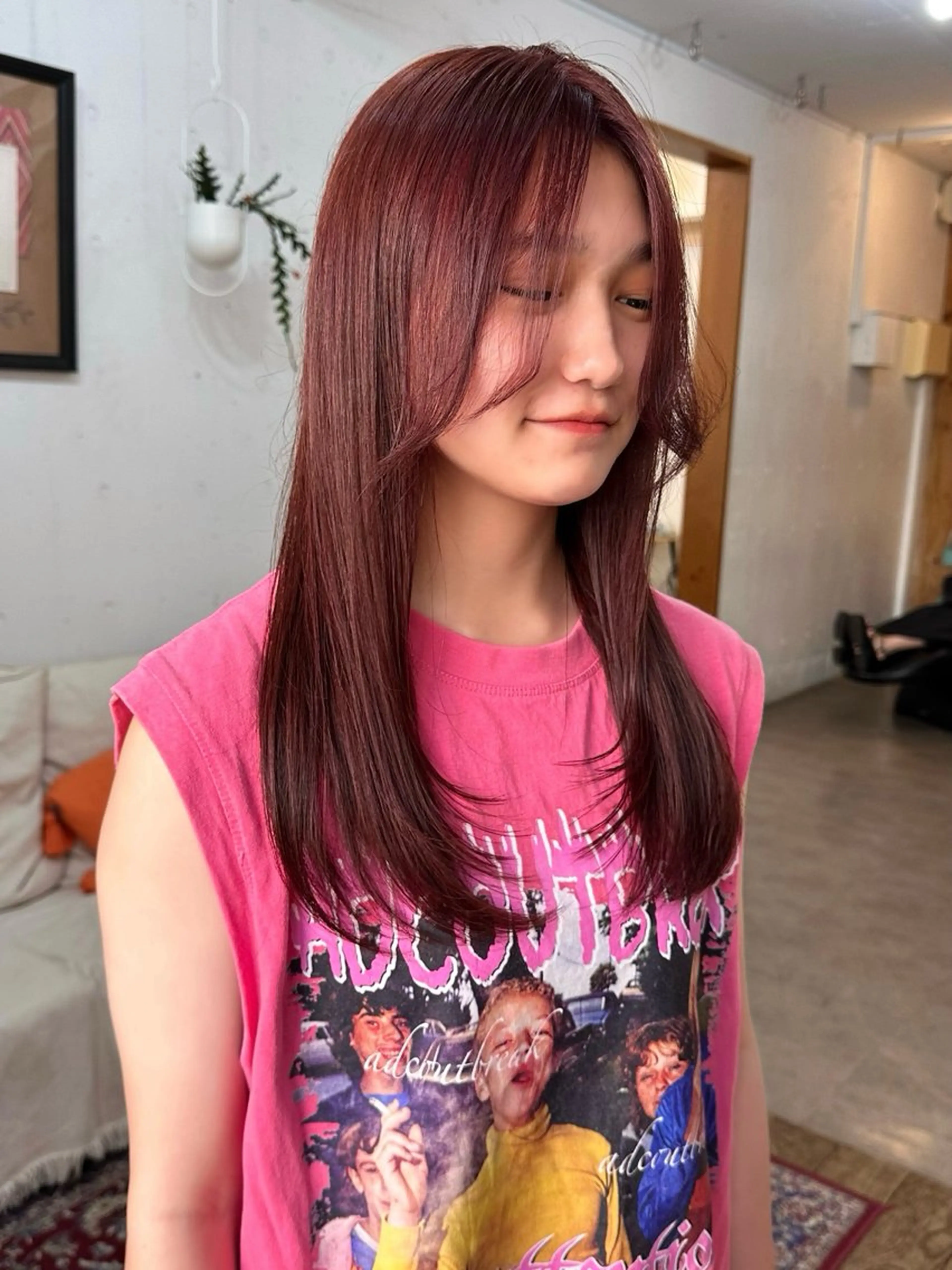 ロング 松谷 瑞姫のヘアスタイル