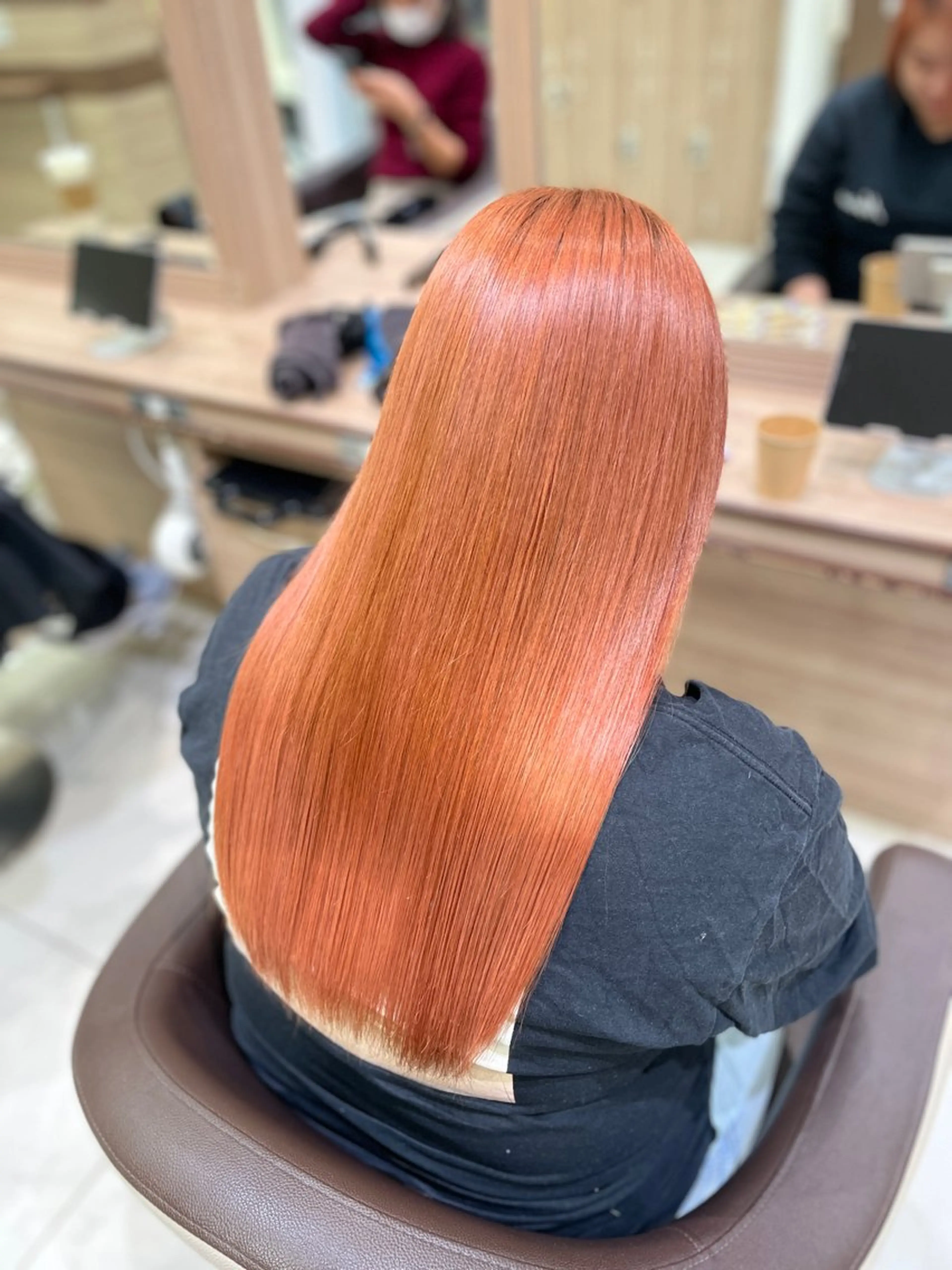 カラー 中村/艶カラー/ハイ ライト/髪質改善のヘアスタイル