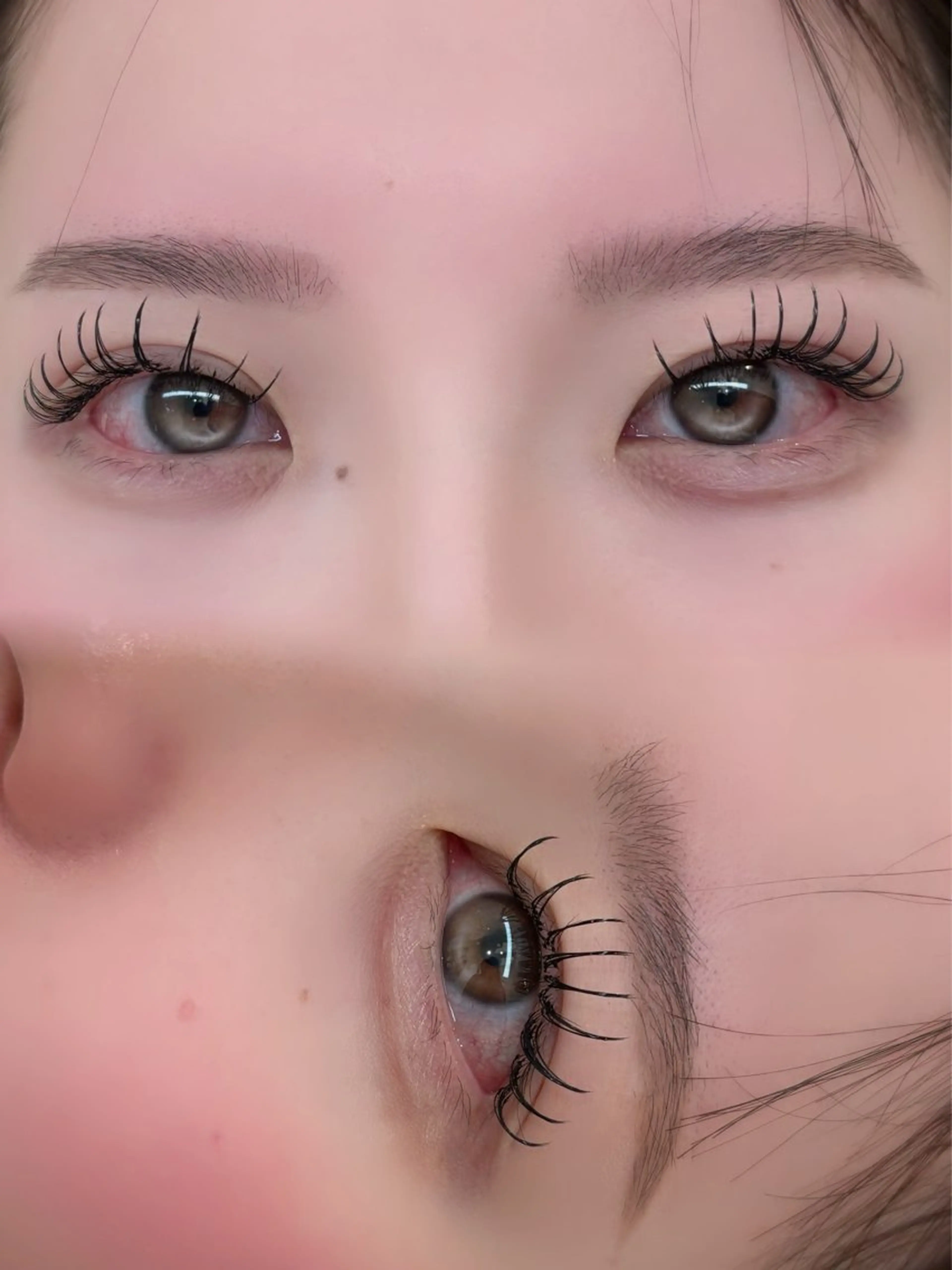 マツエク・マツパ キュート Dカール マツエク Eyelash &nailartsalon Ali'i Hale所属・せきね ゆりのマツエク・マツパデザイン