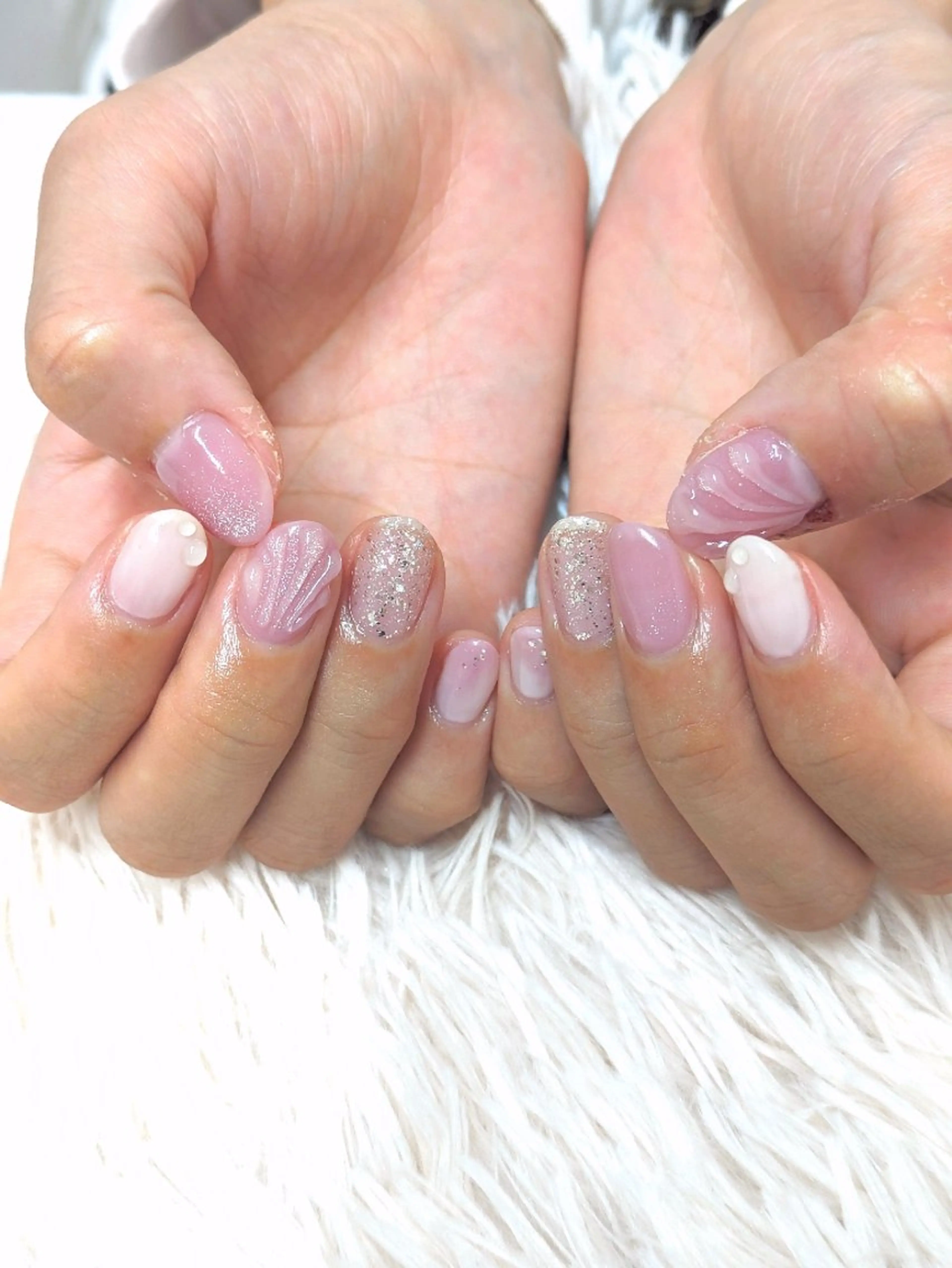 ネイル ハンドネイル 會田 瑠衣のネイルデザイン