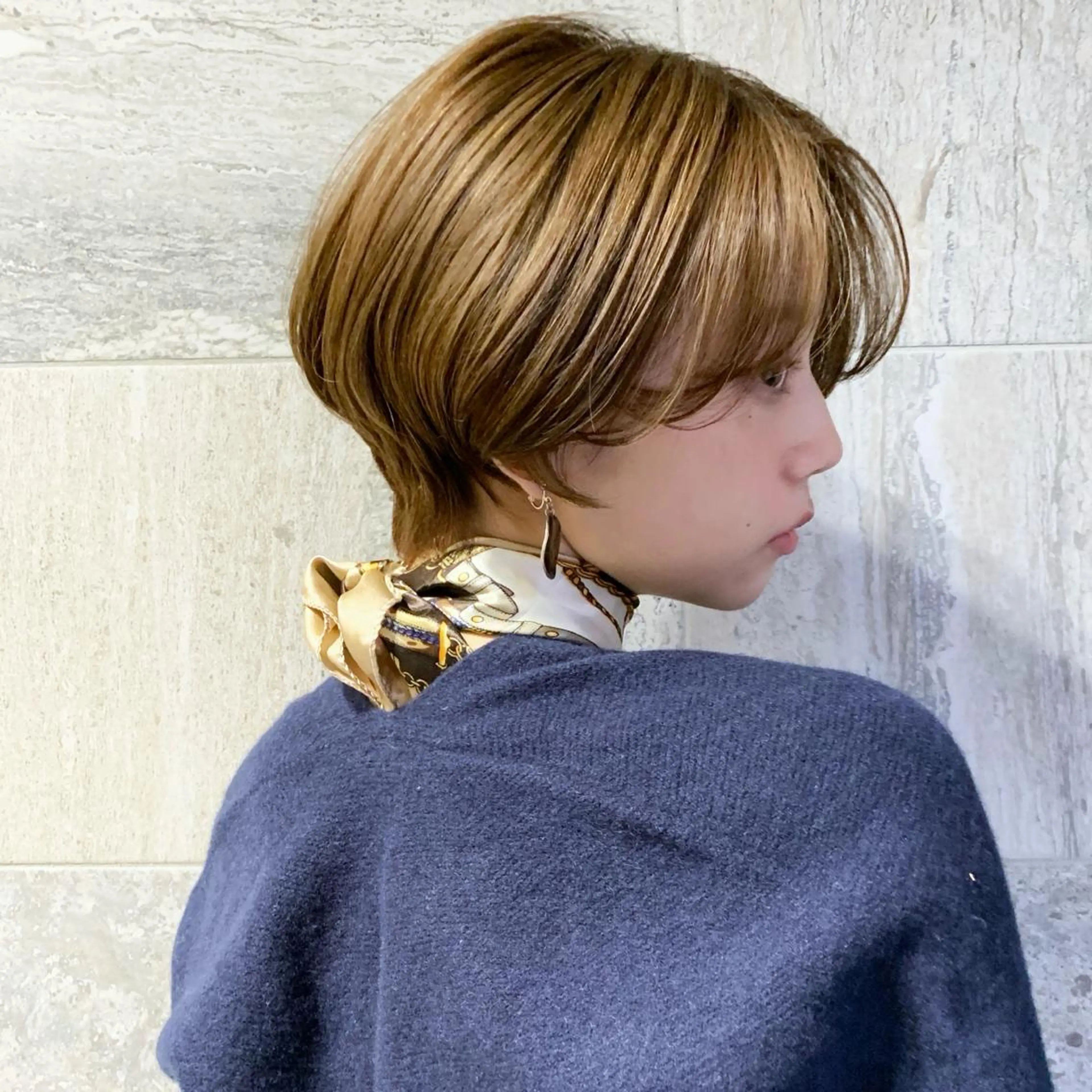 ショート カラー 橋口 晃典のヘアスタイル