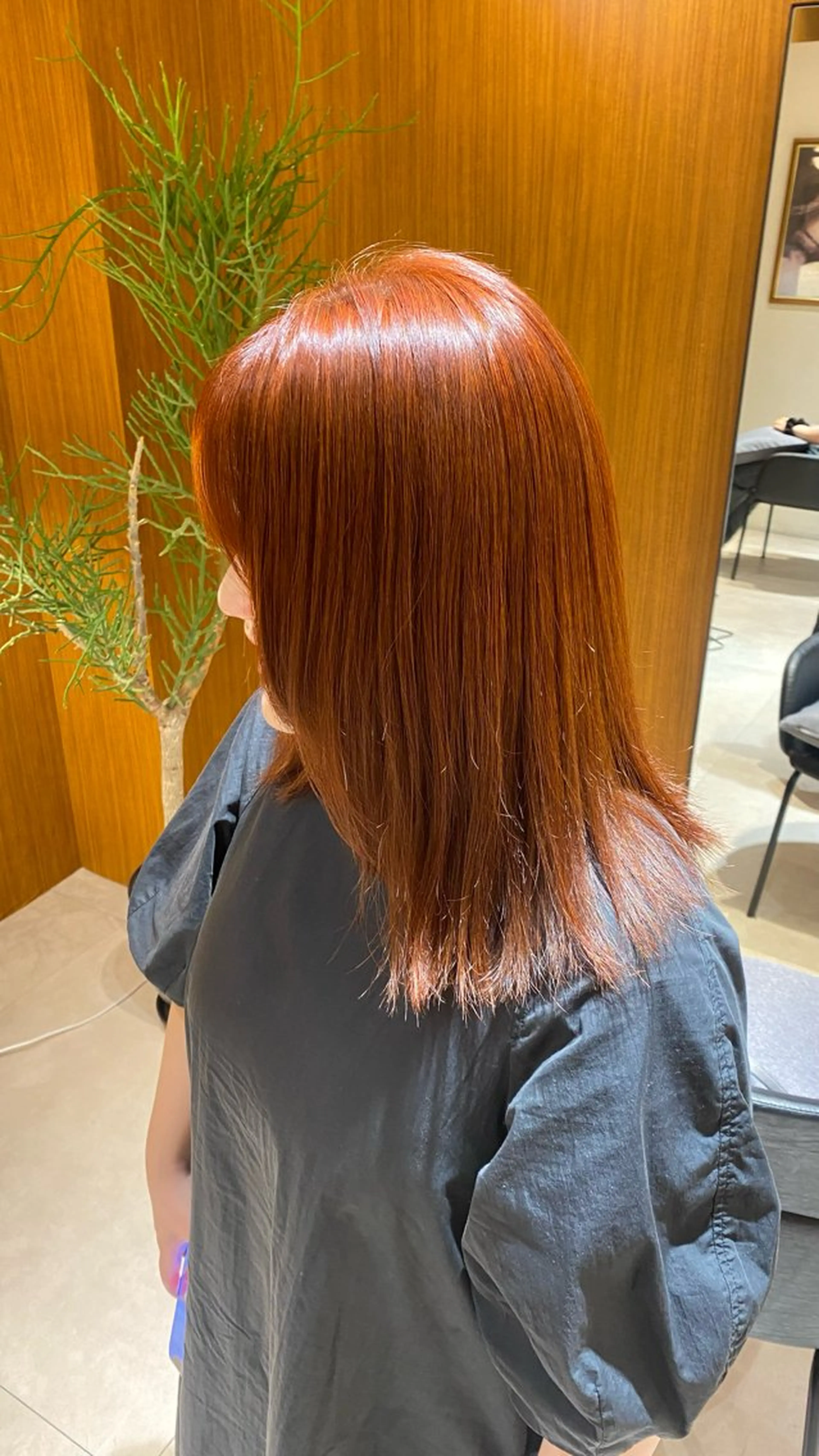 ミディアム 《無料カットモデル / perm》ナミのヘアスタイル