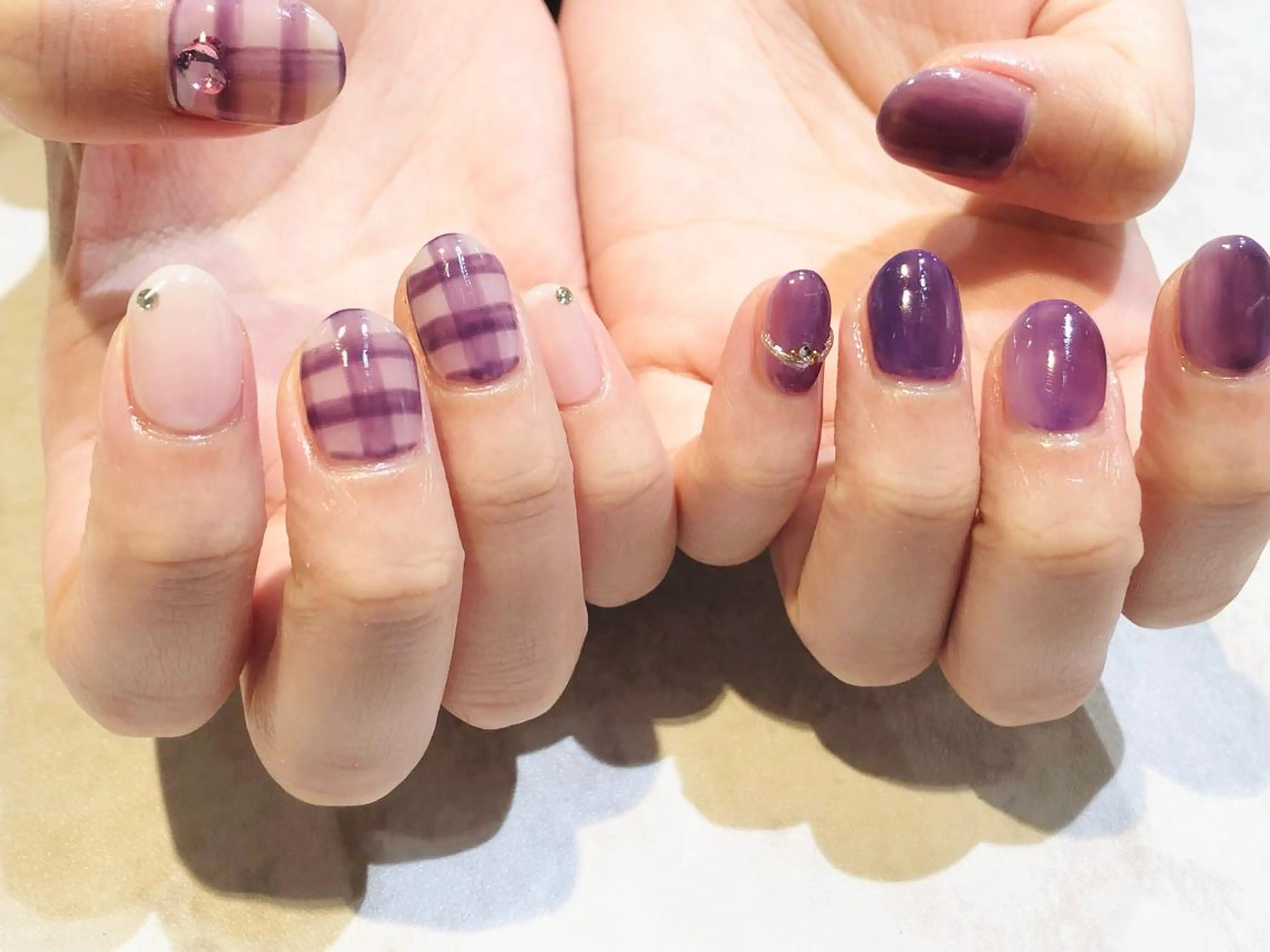 ネイル 舞田 苑香のネイルデザイン