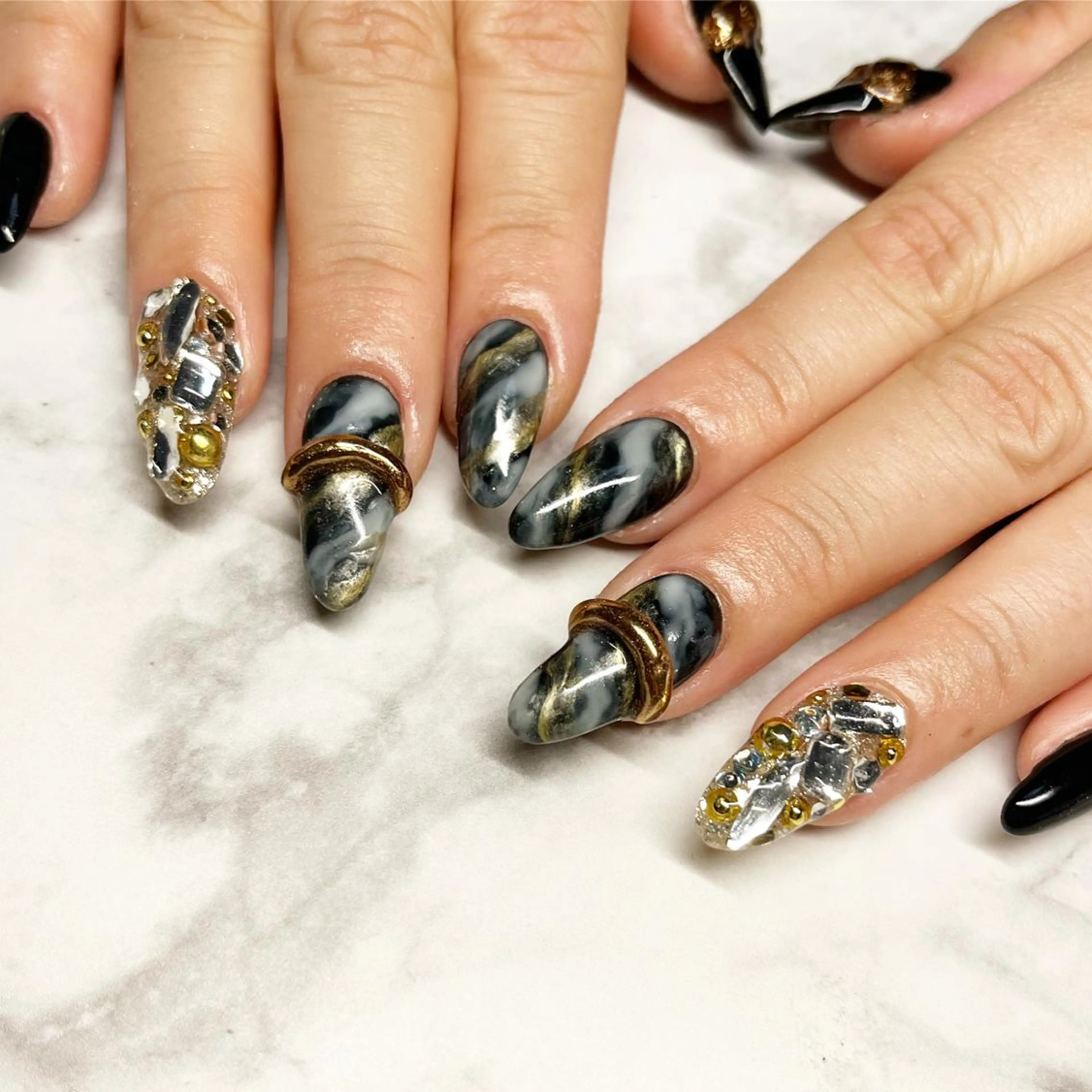 ネイル 持ち込み 587nail *のネイルデザイン