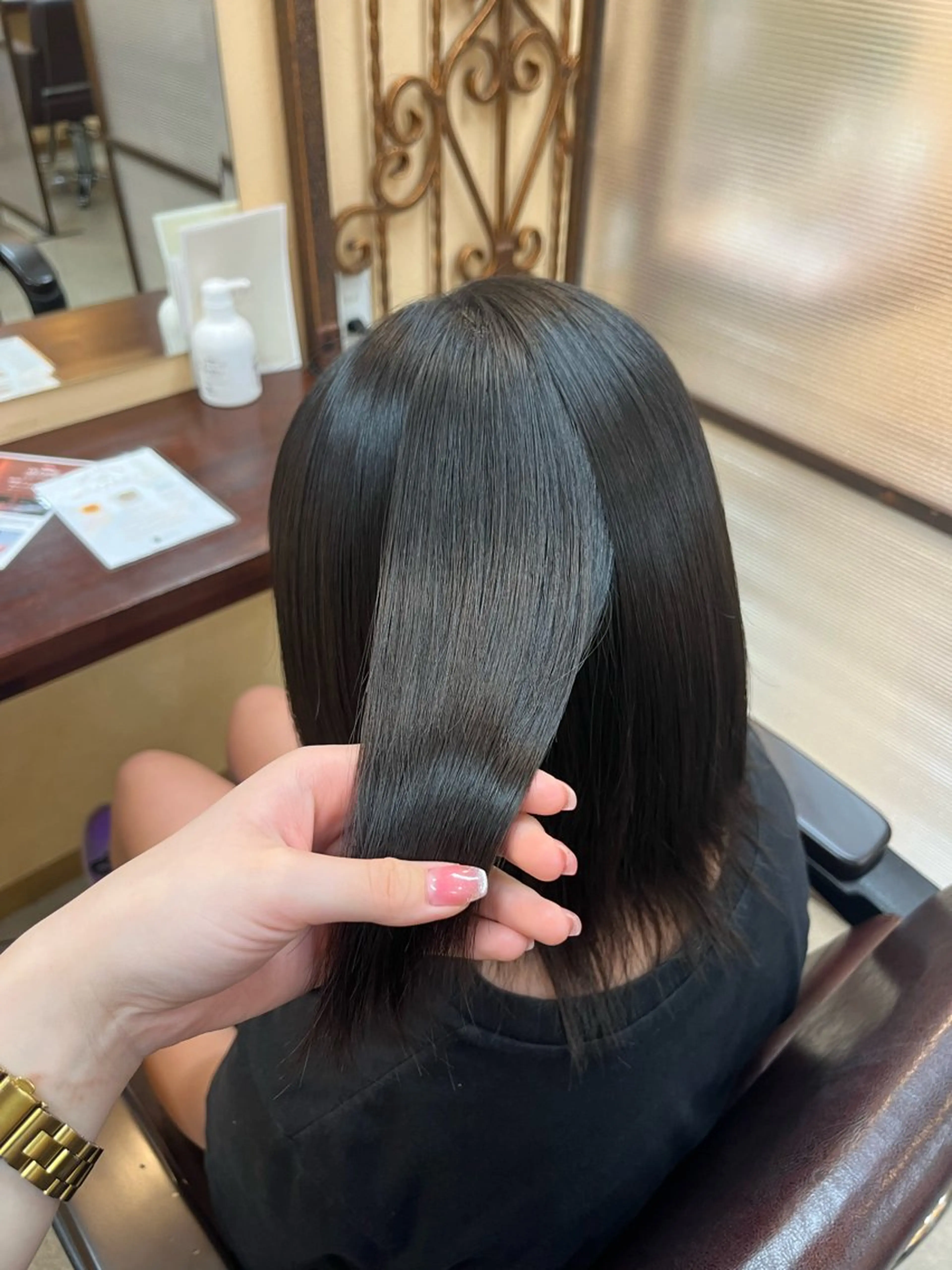 ミディアム 縮毛矯正 KAON 🪄💕 モデル募集中🎀のヘアスタイル