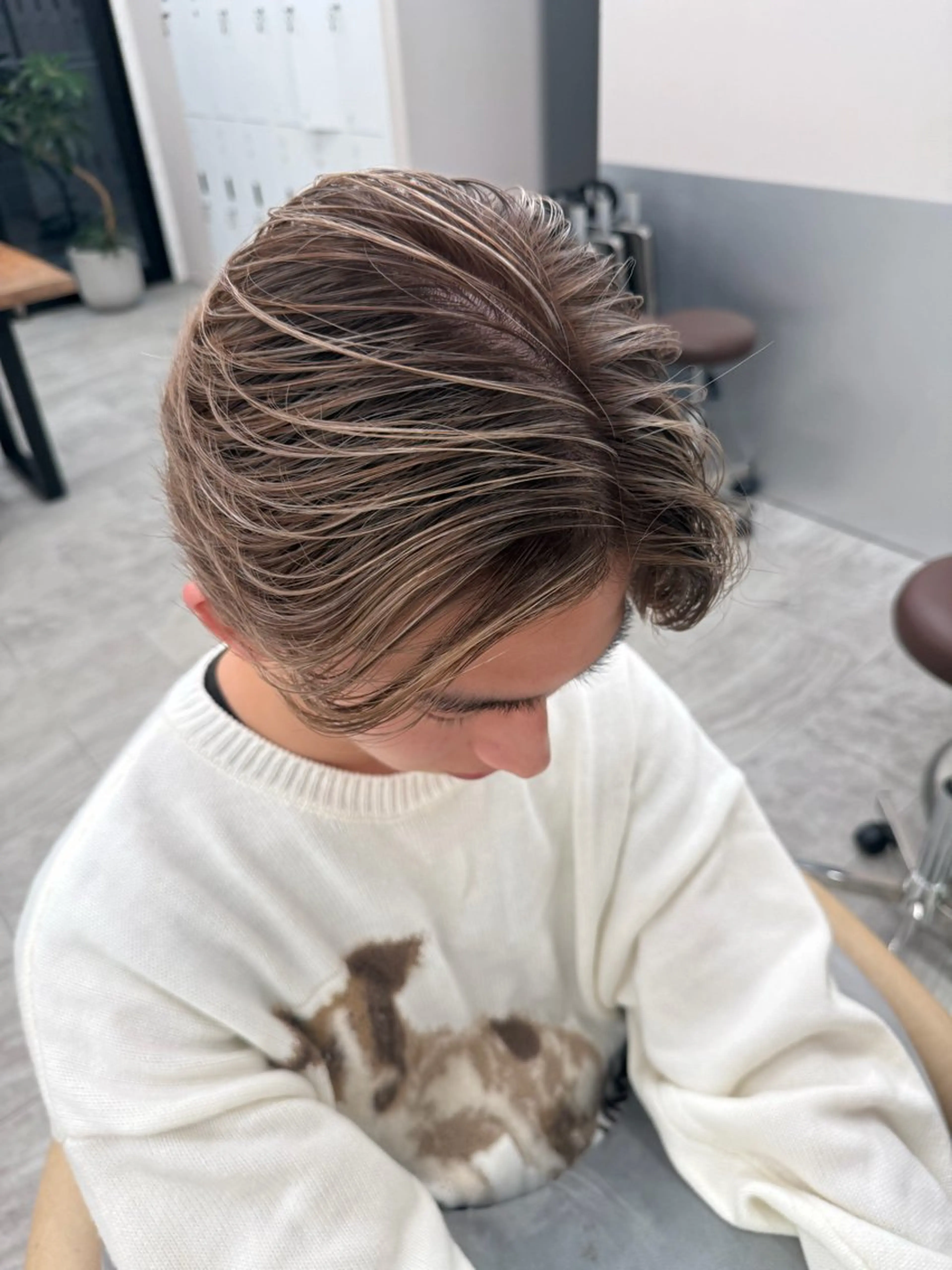 バレイヤージュの写真