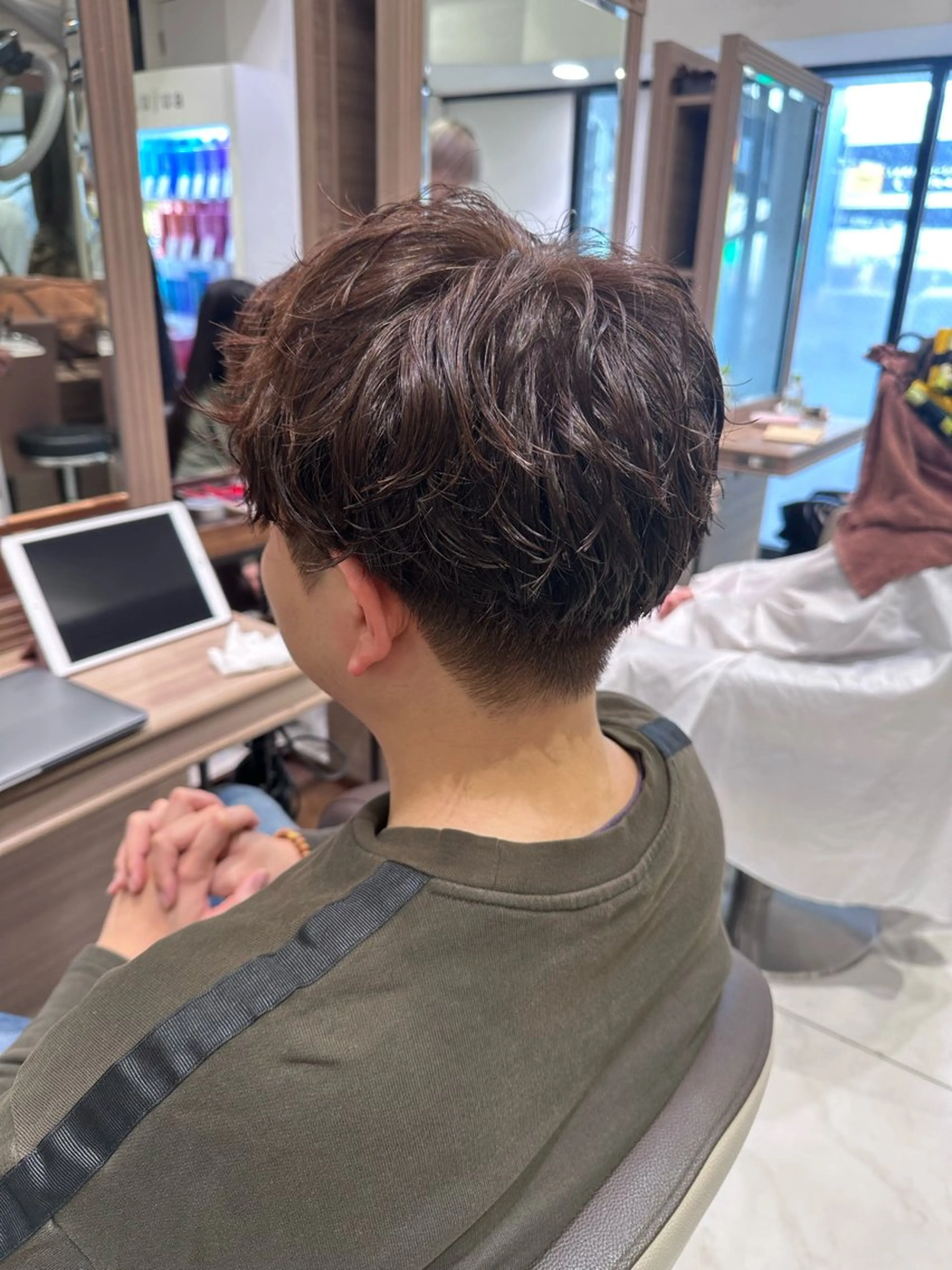 パーマ メンズ カット パーマ メンズ特化/ パーマChihoのヘアスタイル