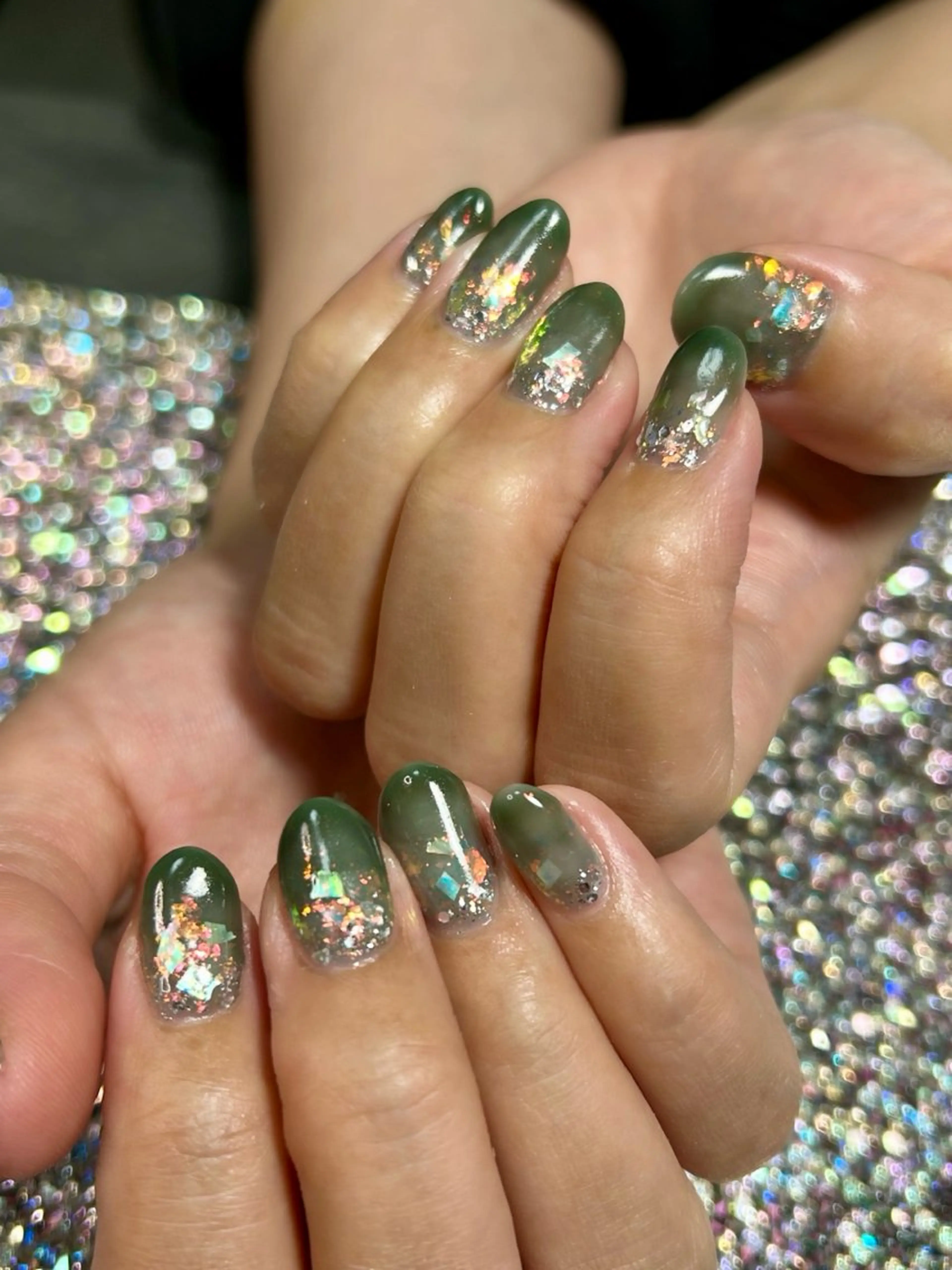 ネイル BURGUNDY mikaのネイルデザイン