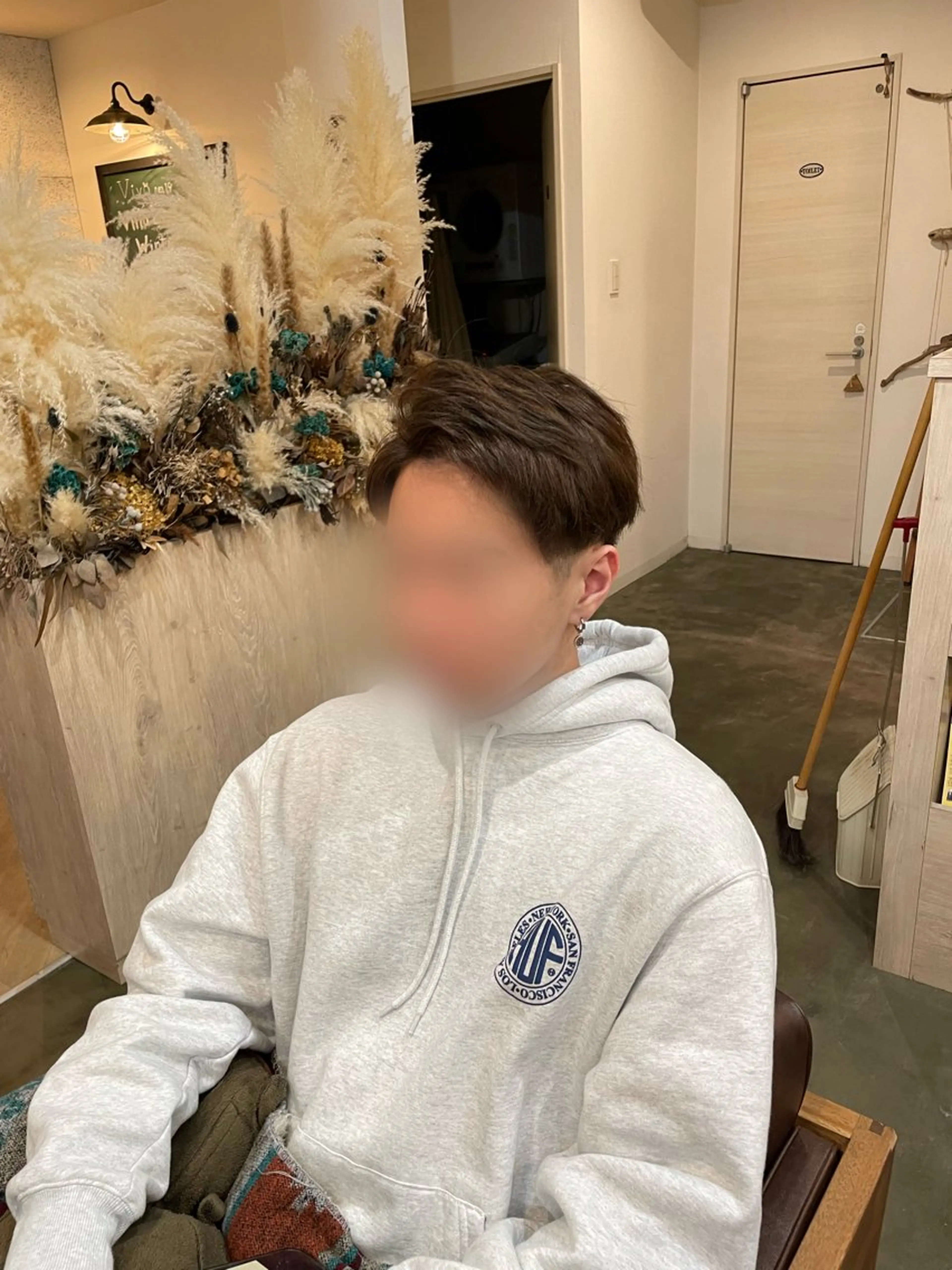 カラー メンズ カット ヘアカラー トリートメント サイトウ アヤナのヘアスタイル