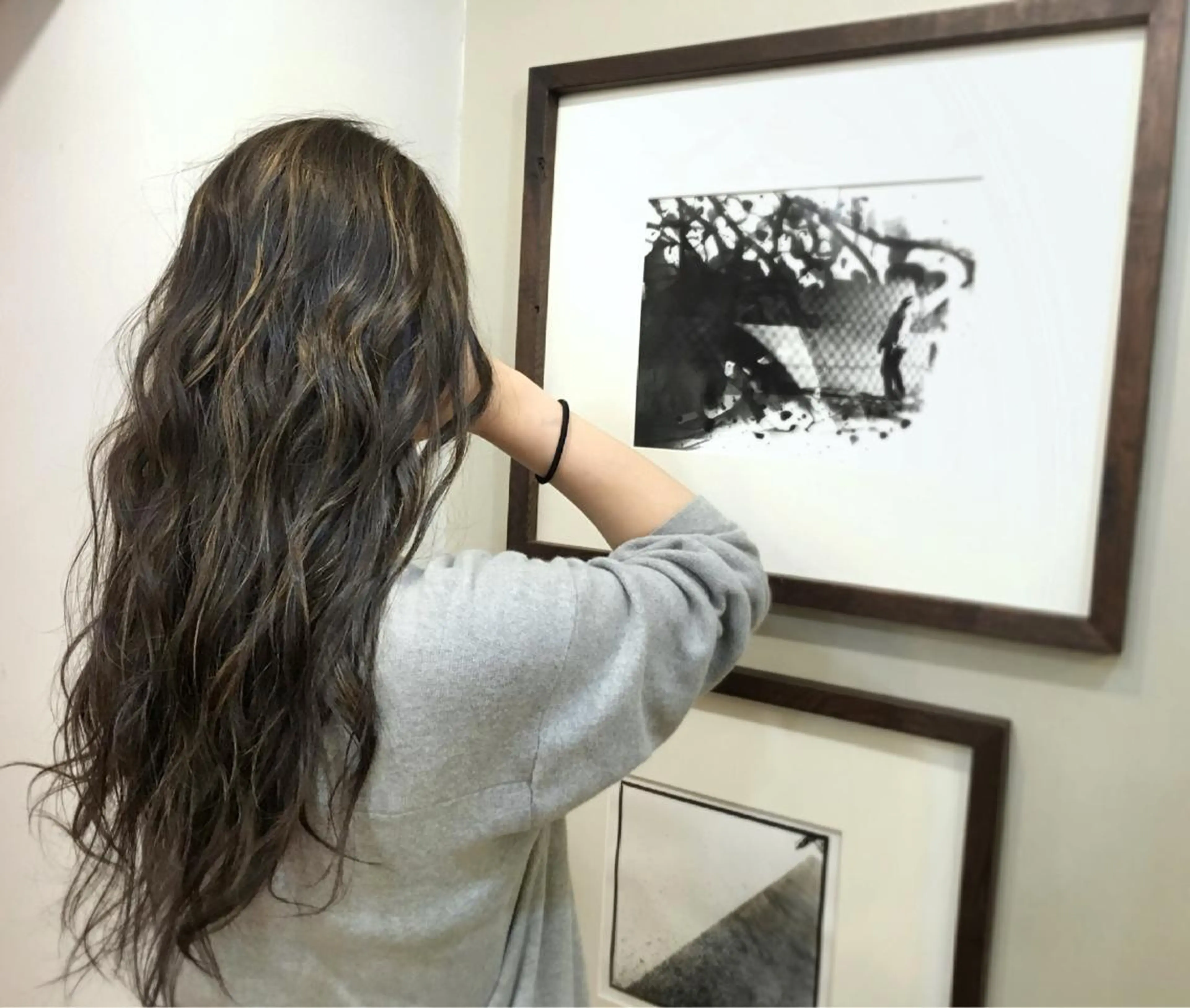 ミディアム セミロング ロング カラー ヘアアレンジ ハイライトカラー 外国人風カラー ハイライト 小顔ショートヘア♪ TAKUMIのヘアスタイル