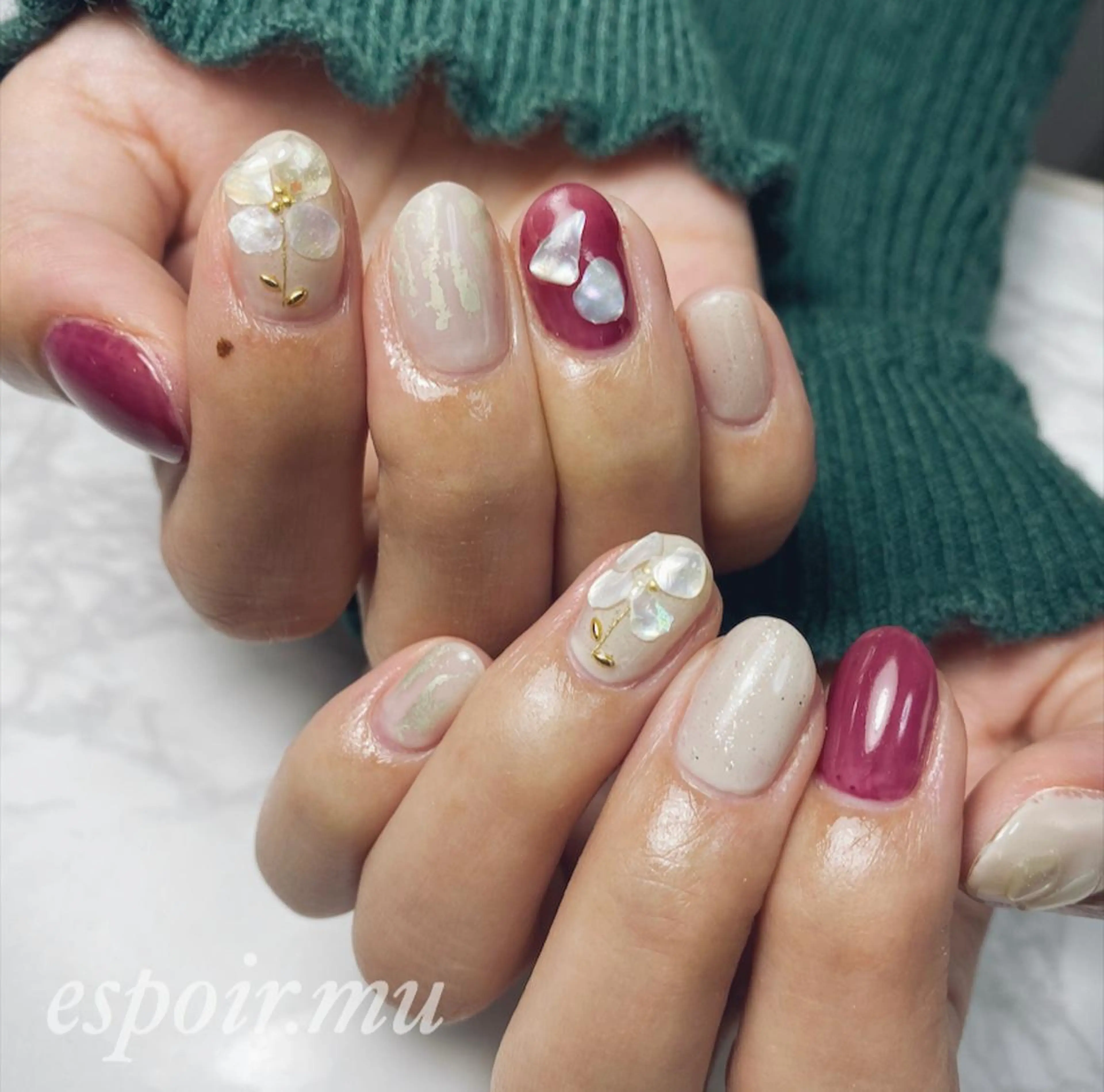ネイル espoir. muのネイルデザイン