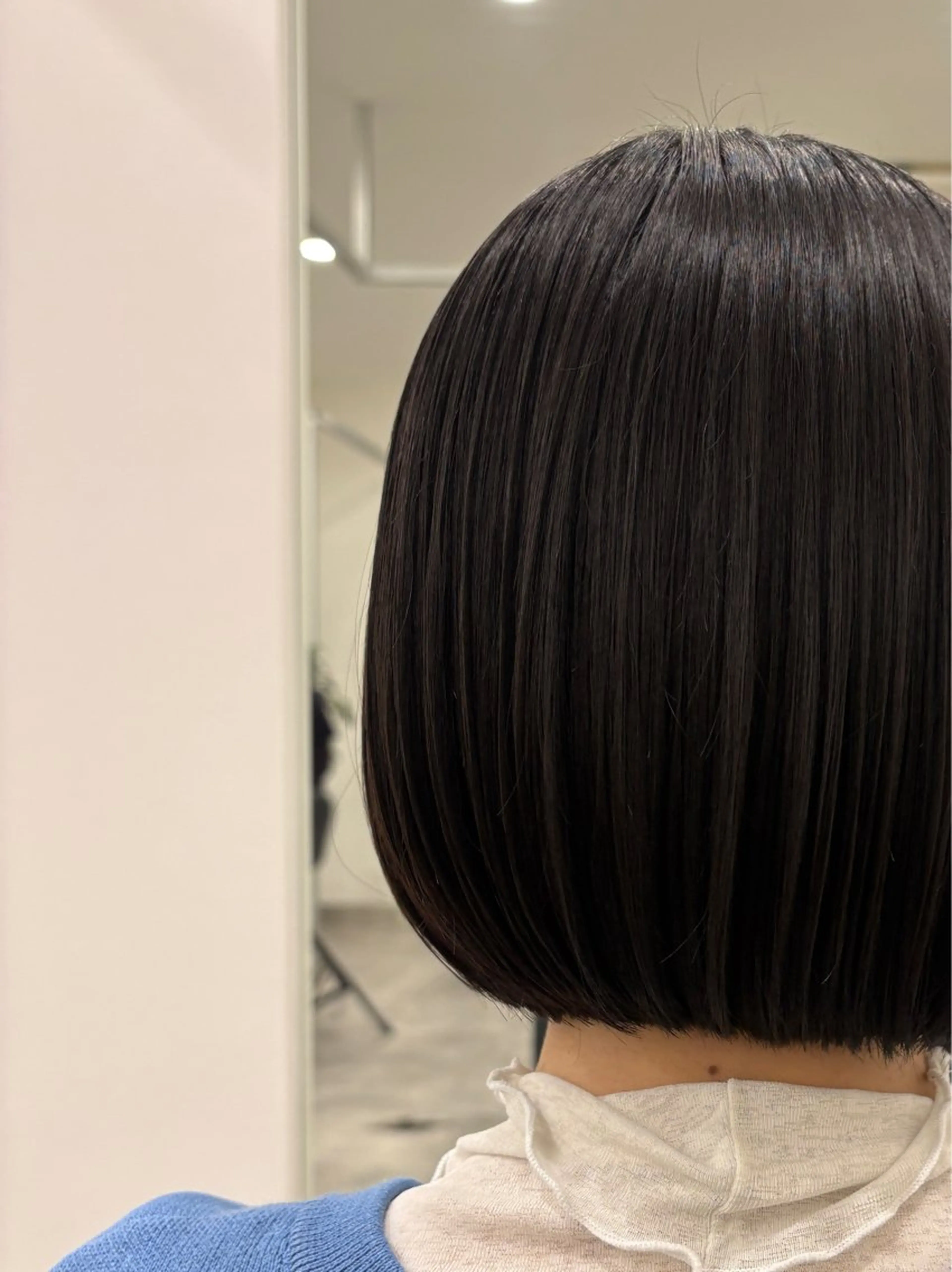 ショート カラー ブリーチ ケアブリーチ ボブ 韓国風ヘア レイヤーカット 💝似合わせカット& カラーＵｒｕｎａ💝のヘアスタイル