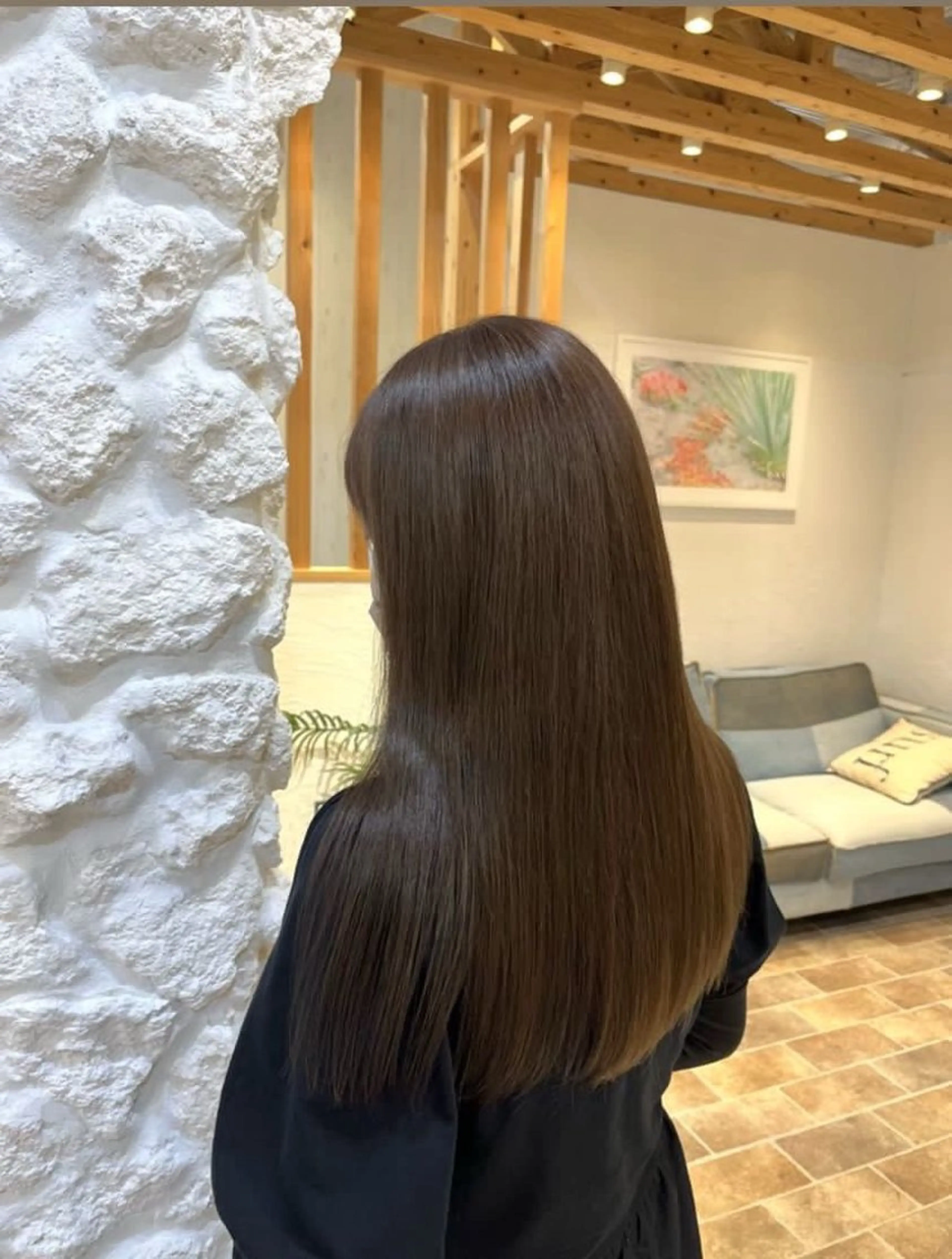 カラー カット ヘアカラー 艶髪/透明感カラー /ナカノ タクミのヘアスタイル