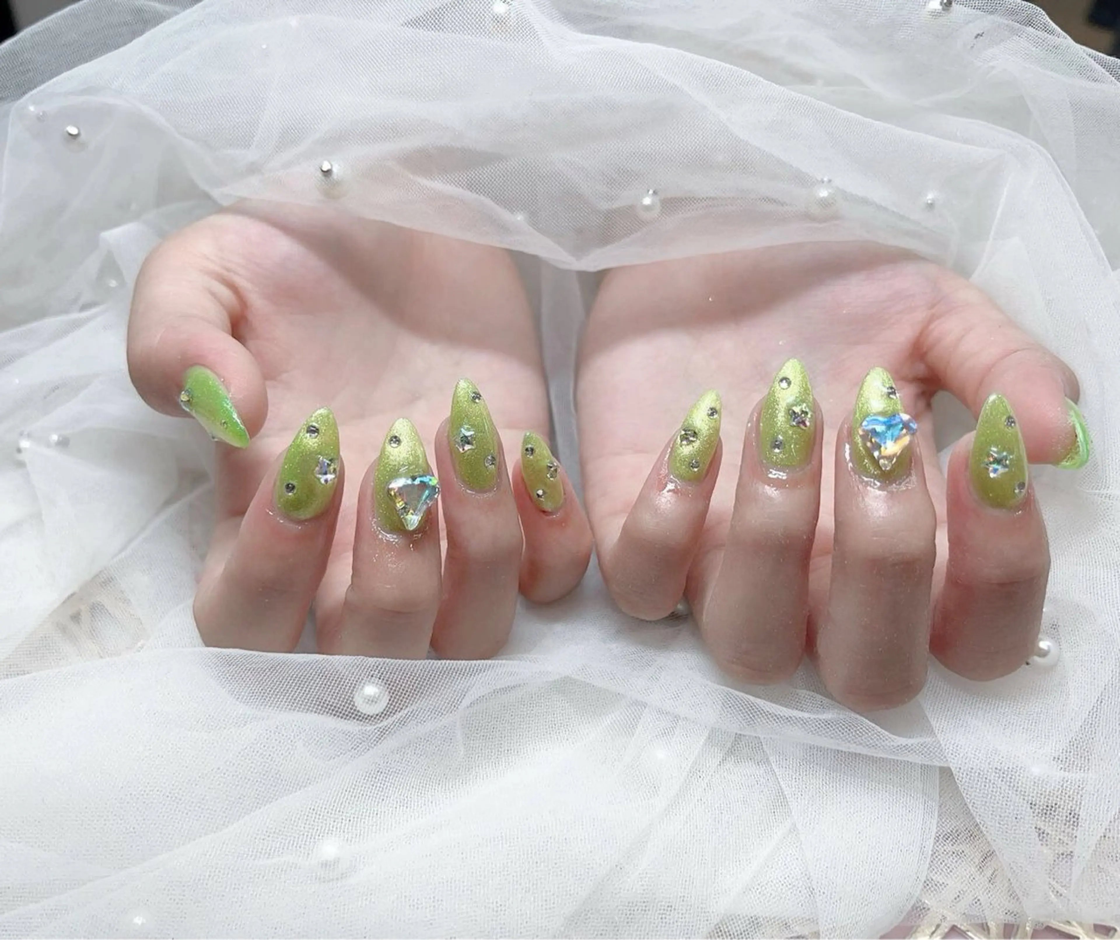 ネイル ラベンダー💖日暮里 ルル💖ネイルのネイルデザイン