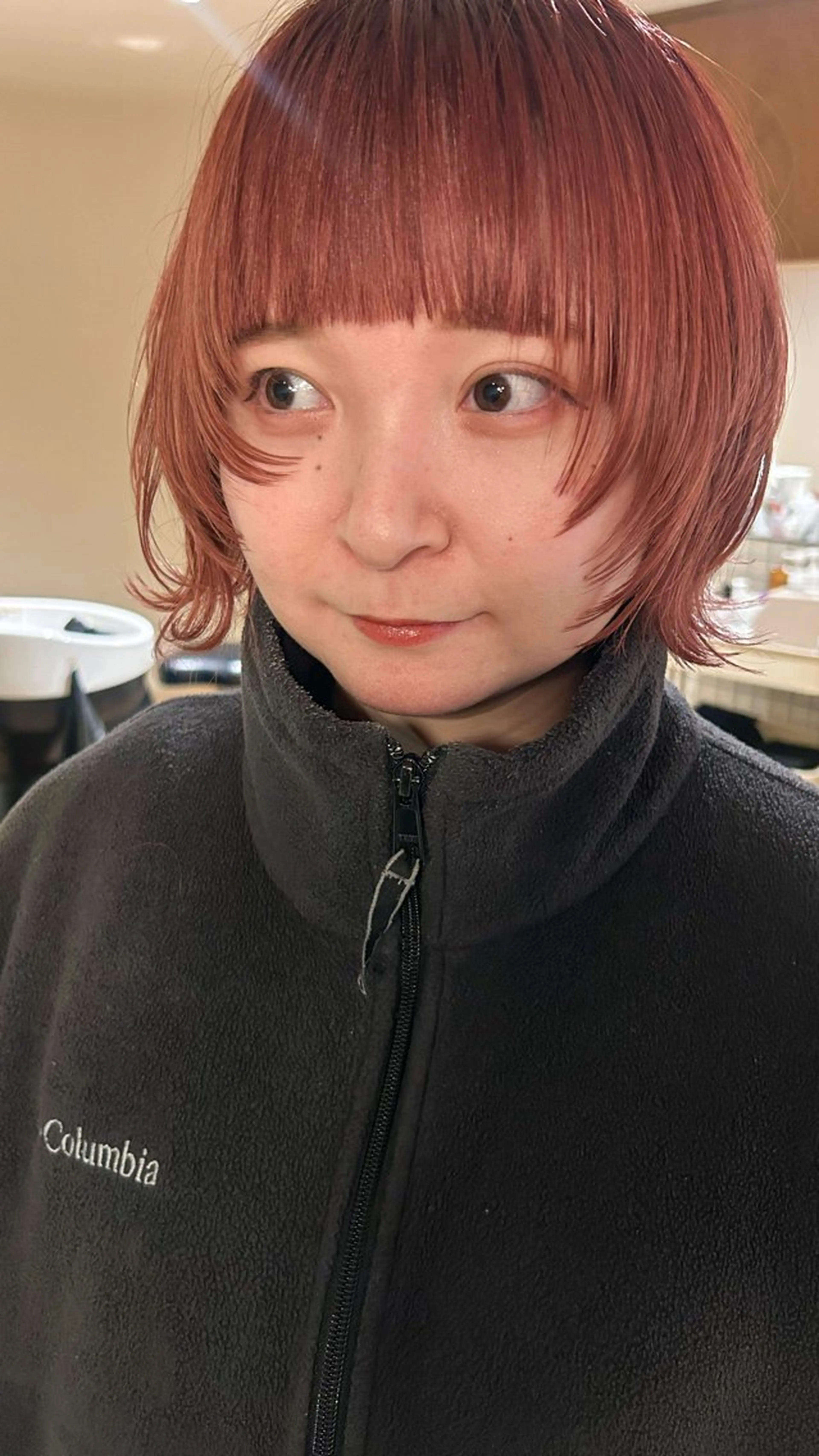 ショート ヘアカラー 佐藤 来輝のヘアスタイル