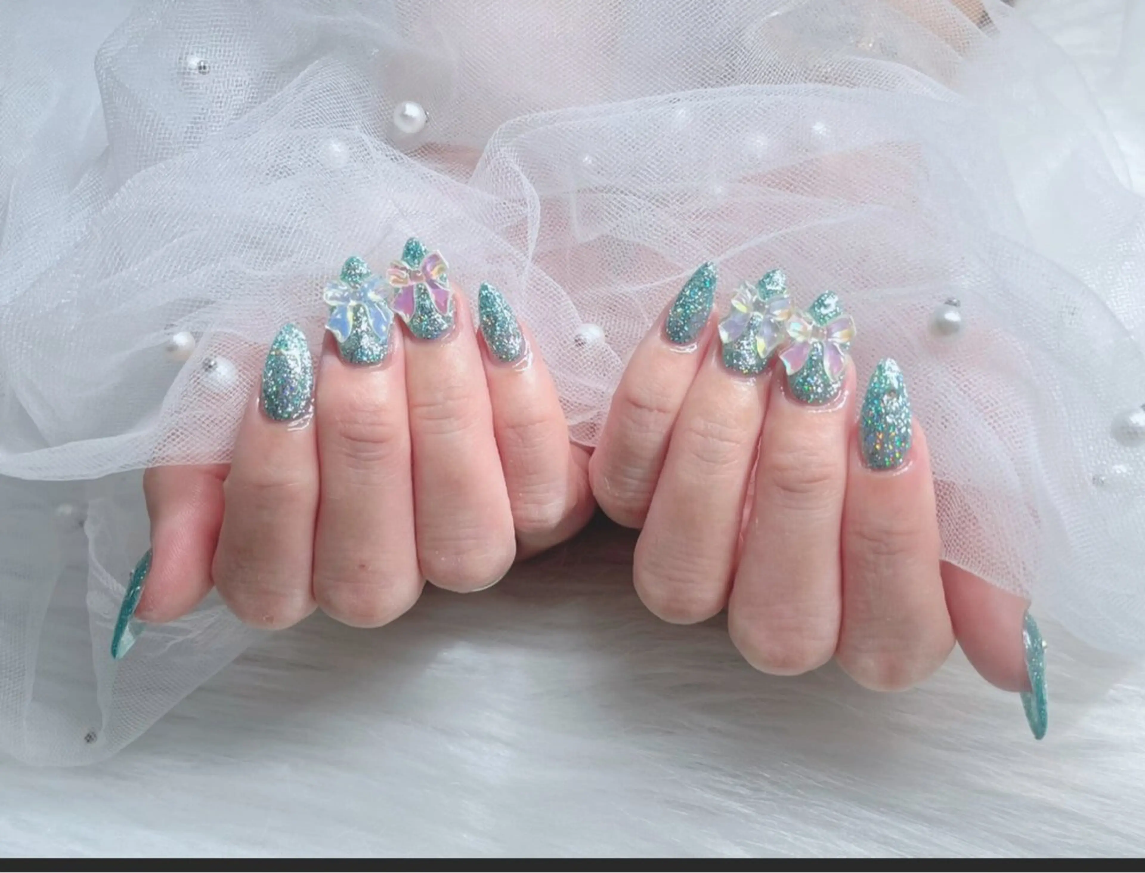 ネイル ETERNA Nail 銀座店【パラジェル/フィルイン/チップ長さだし/マグネット/ニュアンス】所属・ア カリのネイルデザイン