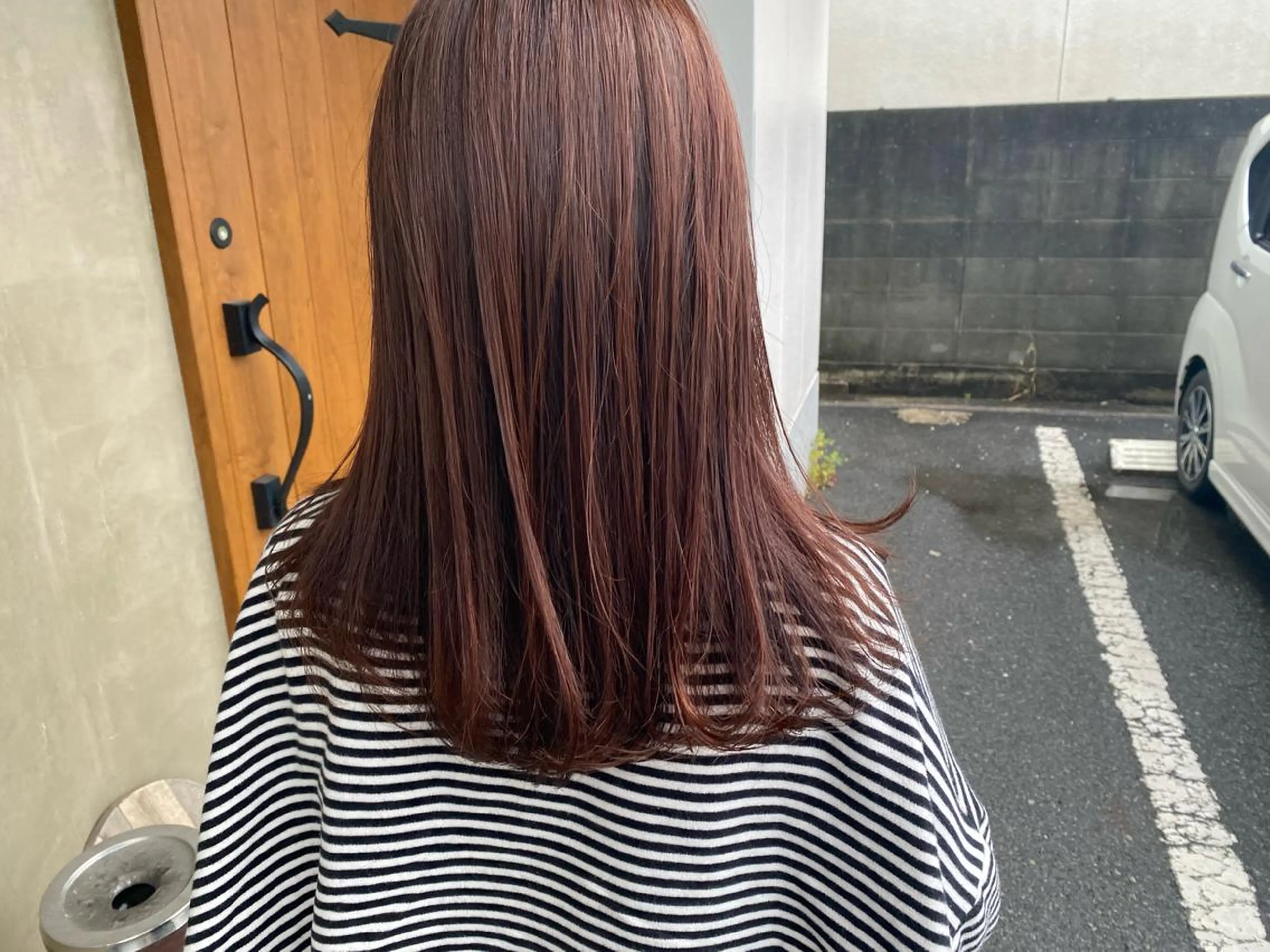 セミロング カラー ヘアカラー 柔らかカラー🥛 mayucoのヘアスタイル