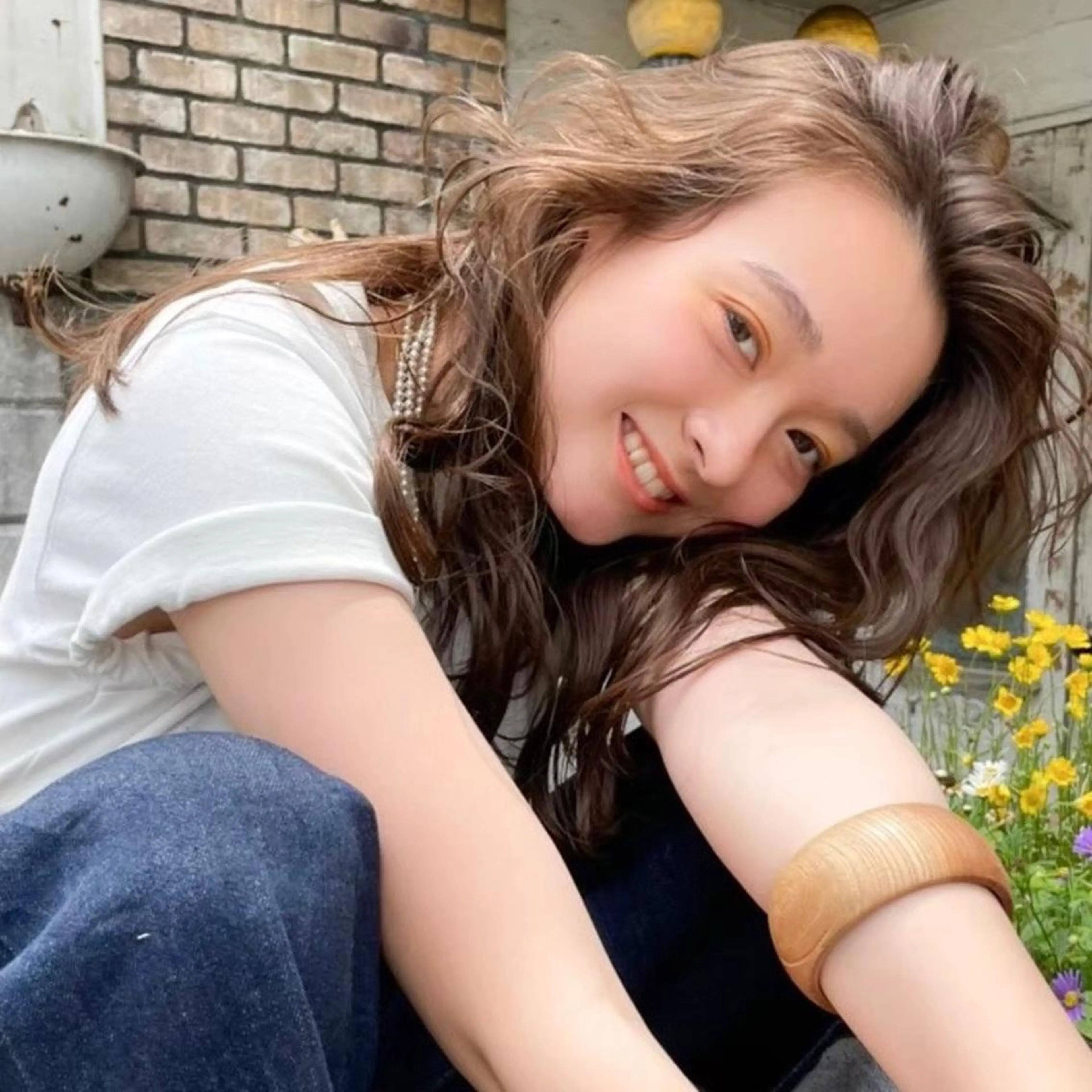 ミディアム カラー パーマ ヘアアレンジ メンズ キッズ ネイル マツエク・マツパ アイブロウ 丁寧なカウンセリング 🌿Chiemi🌿のヘアスタイル