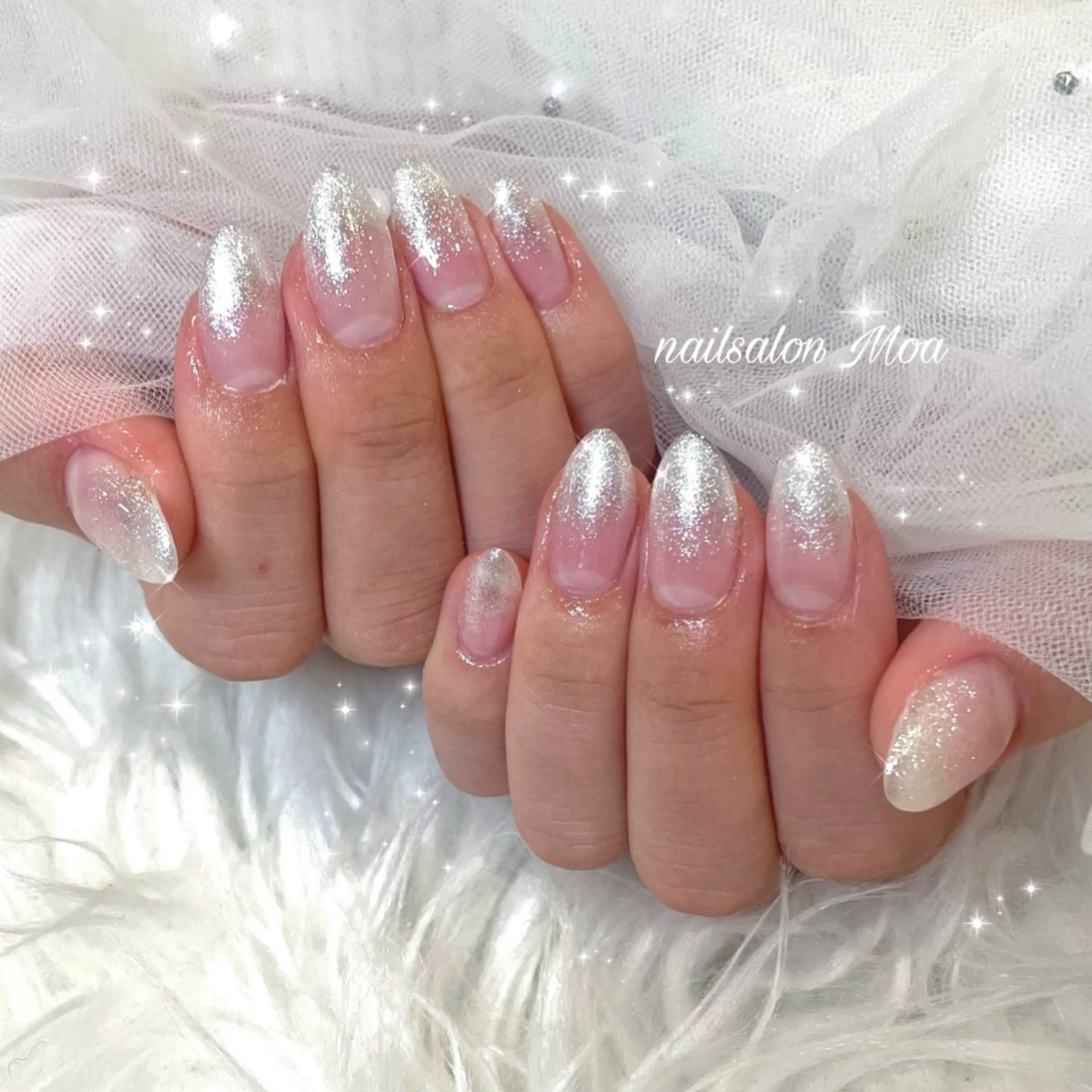 ネイル ハンドネイル nailsalon Moa【モア】所属・yurika 🌷.*･ﾟのネイルデザイン