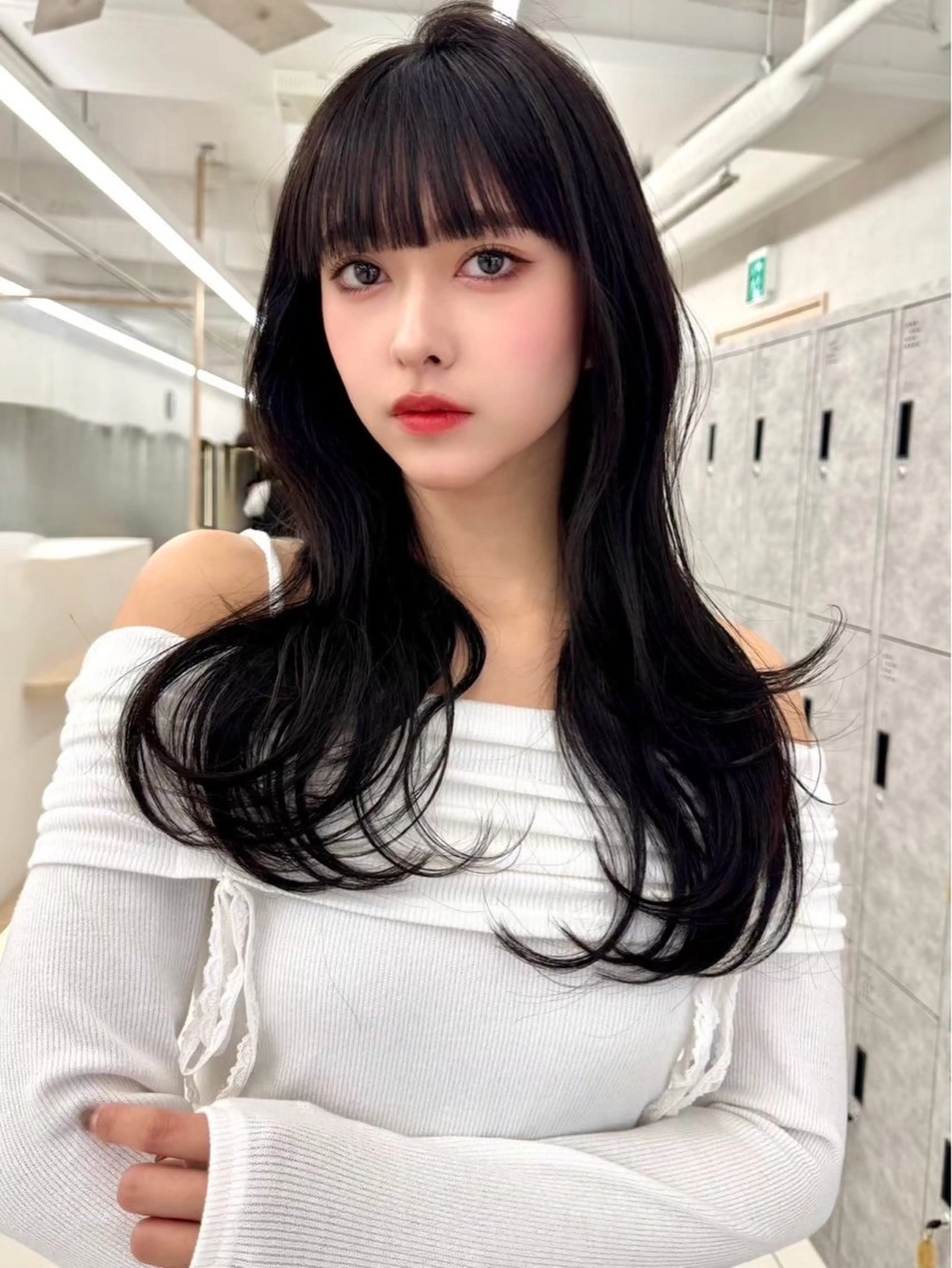 ロング 🎀暖色カラー/ ピンク🎀mikuのヘアスタイル