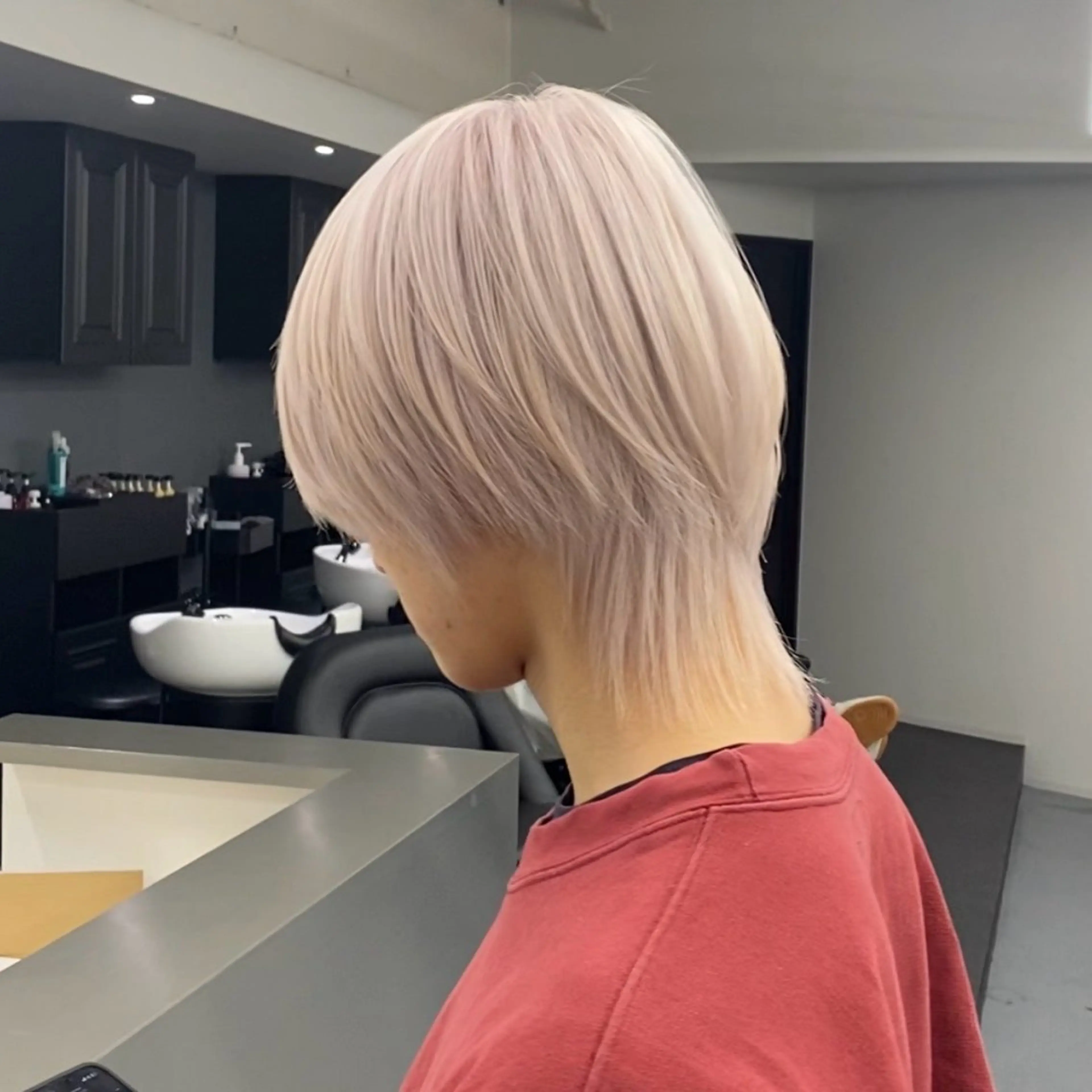 カラー 倉内 海哉のヘアスタイル