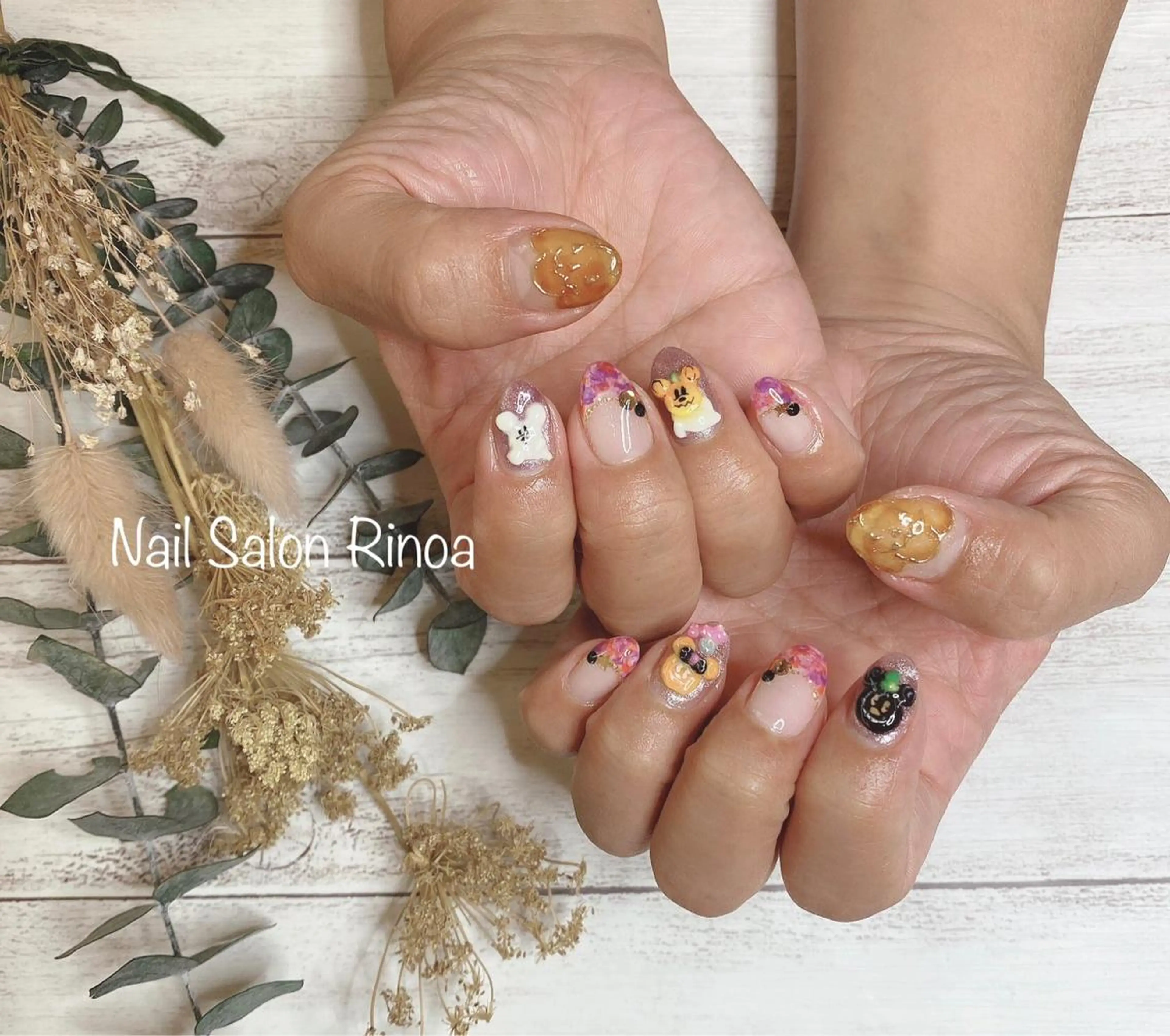ネイル Nail Salon Rinoaのネイルデザイン