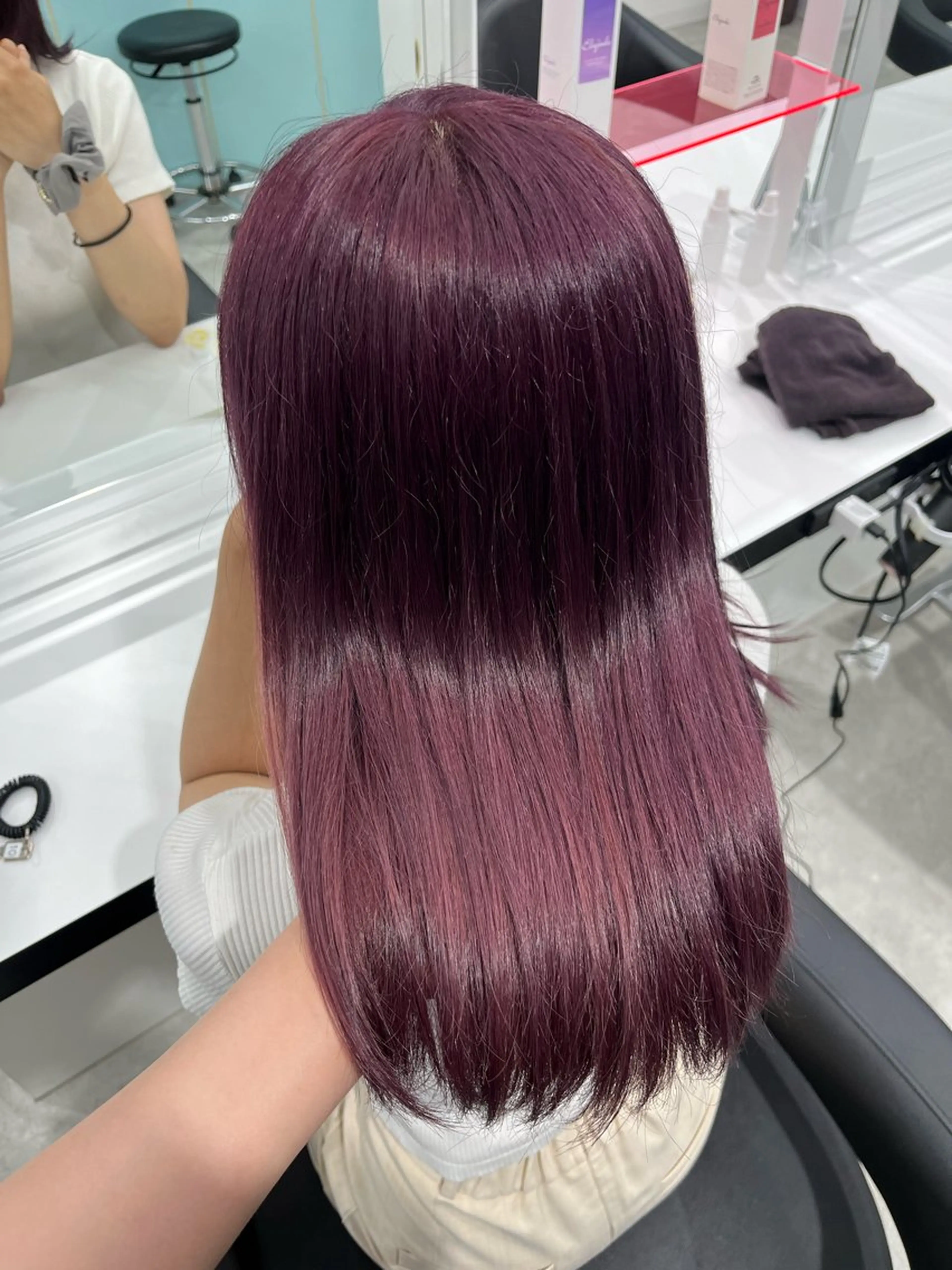 ロング カラー みう/仙台/暖色/ 艶髪/顔周りカット/のヘアスタイル