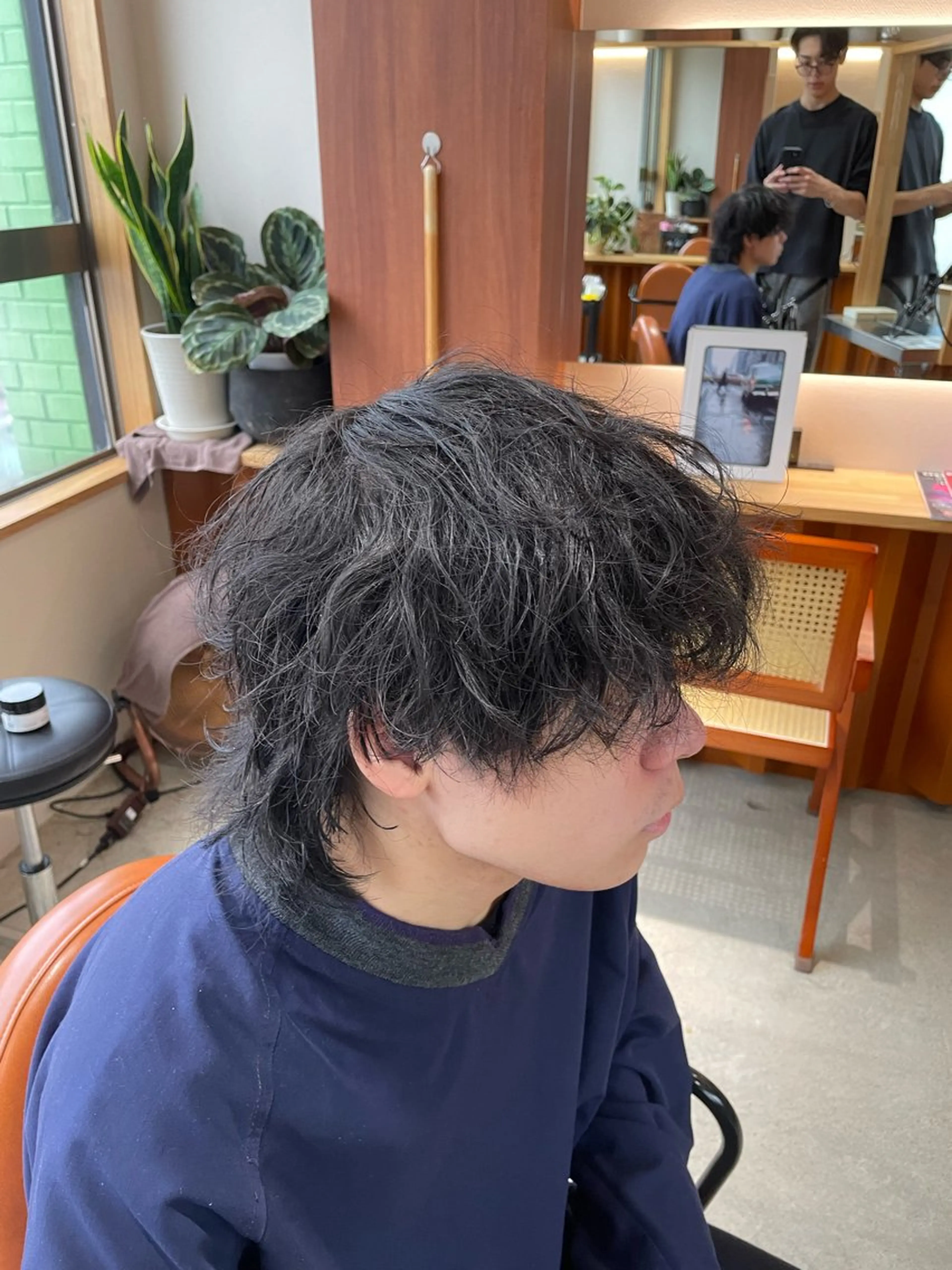 メンズ カット パーマ itsuki ／ 曲がる縮毛矯正のヘアスタイル