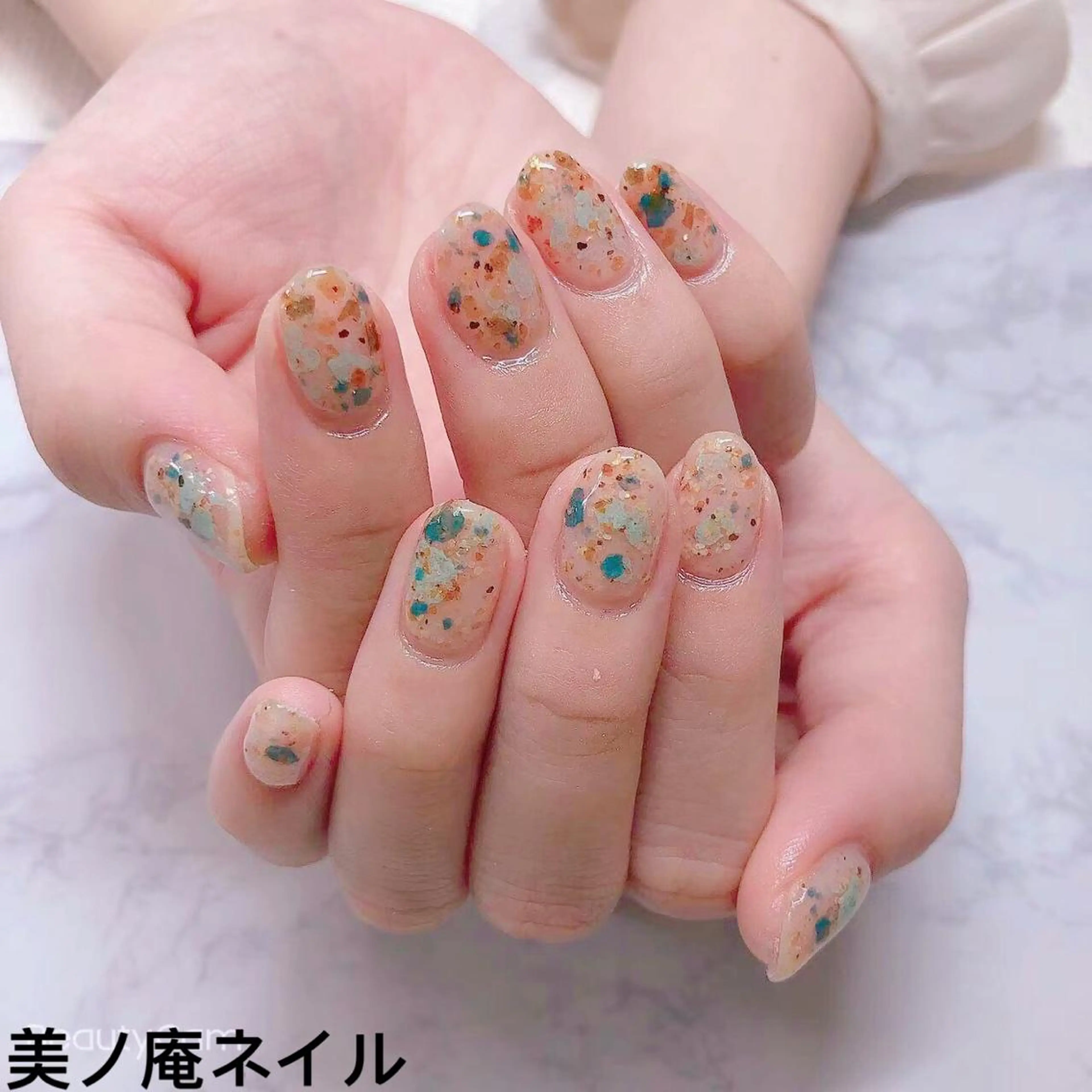 ネイル 美ノ庵ネイルサロン メトロポリタン前店のネイルデザイン