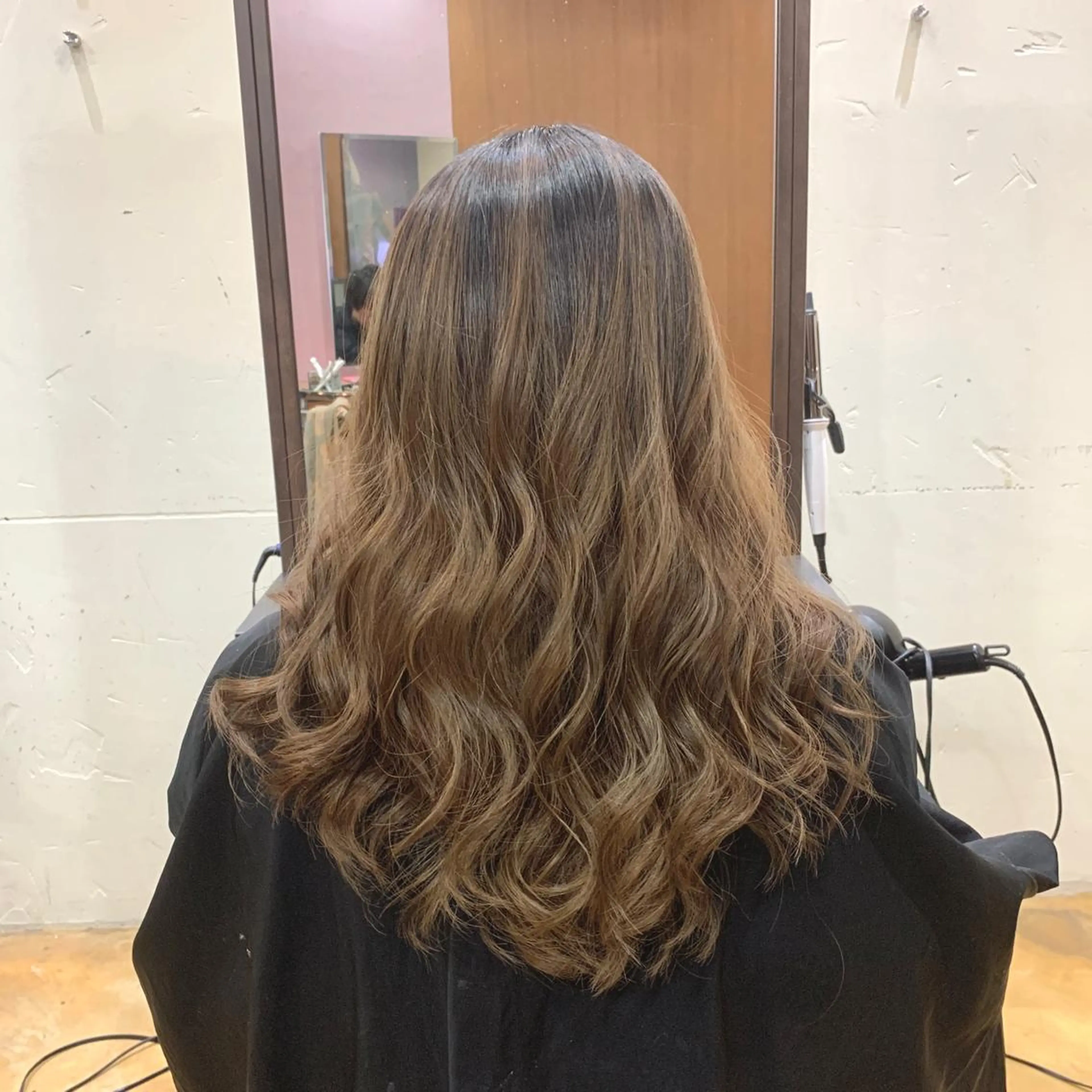 ロング カラー 韓国レイヤーカット★ 小林大樹のヘアスタイル